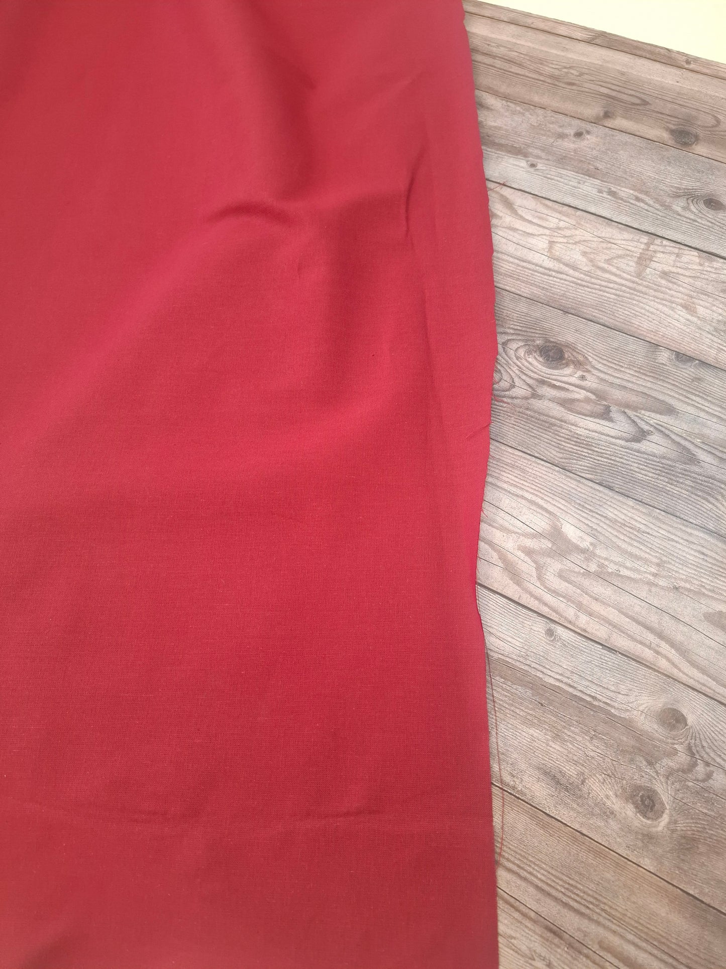 Plain Wine Cotton