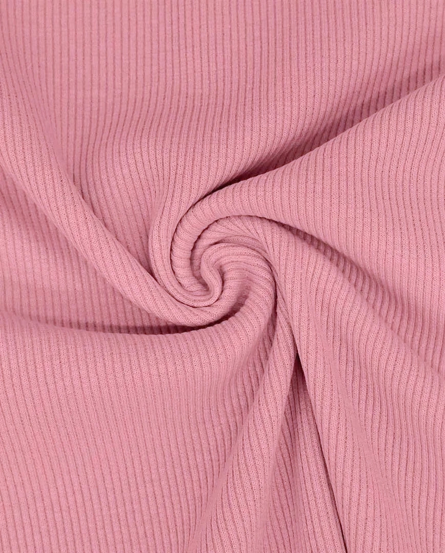 Old Pink Ribbed Cotton Jersey