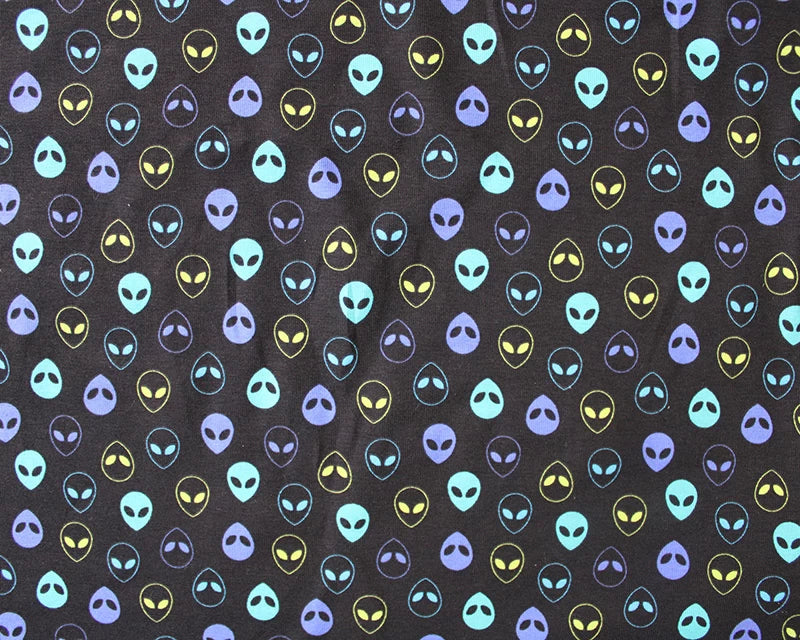 Aliens Cotton Jersey