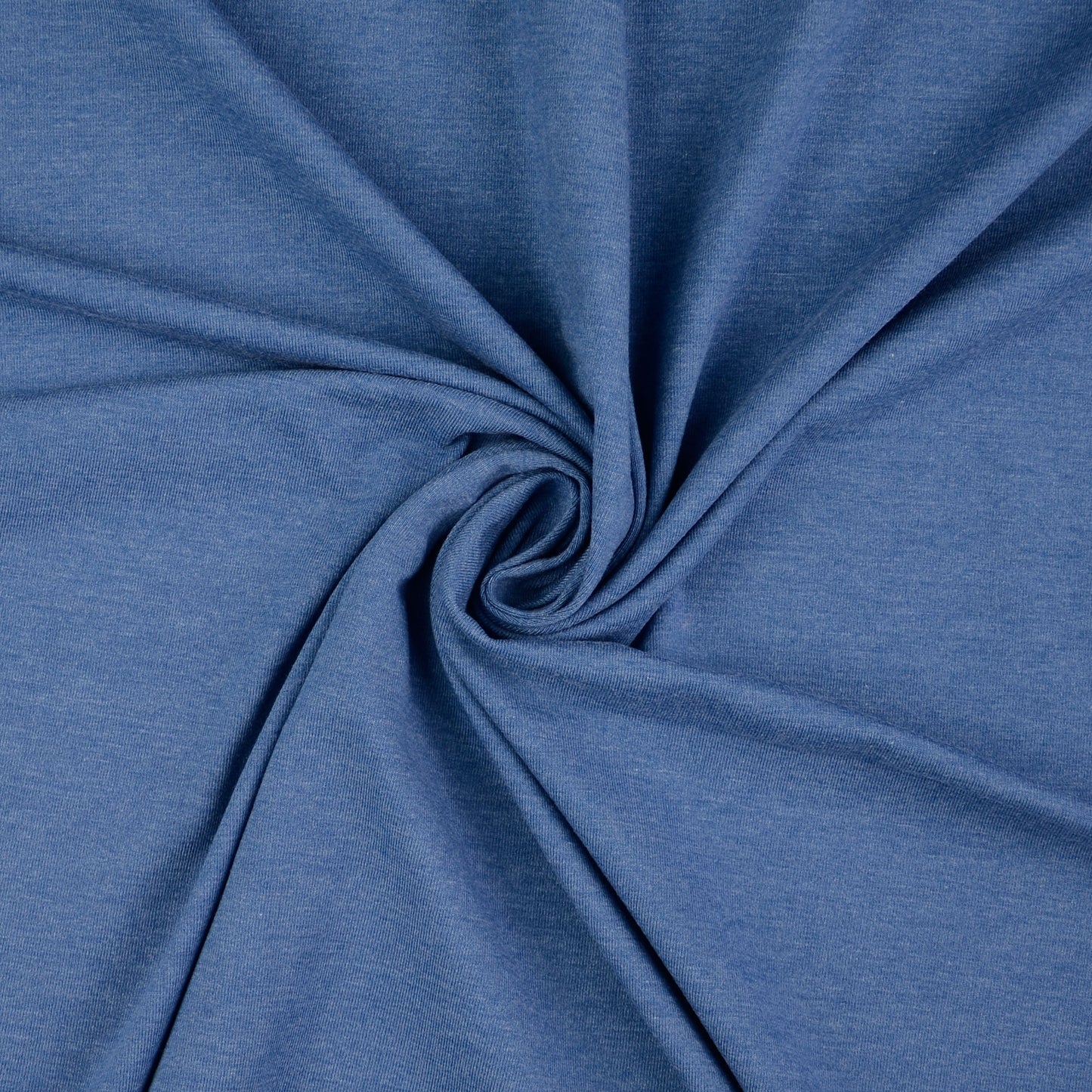 Plain Denim Marl Cotton Jersey