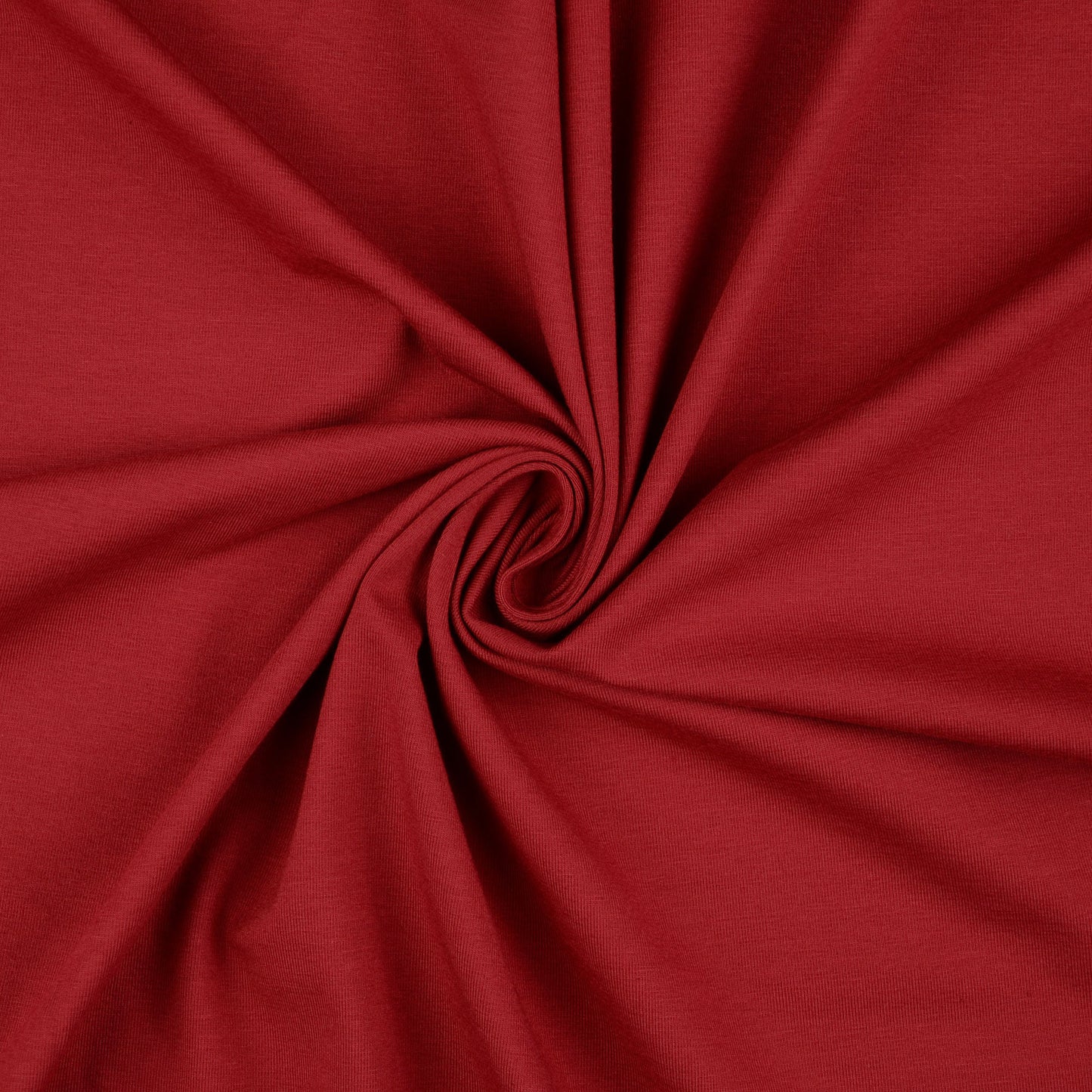 Plain Dark Red Cotton Jersey