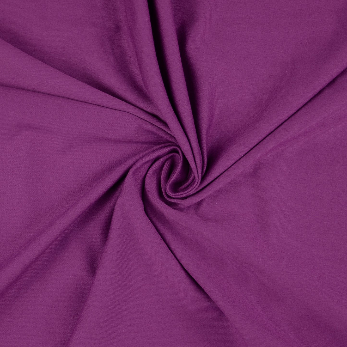 Plain Berry Purple Cotton Jersey