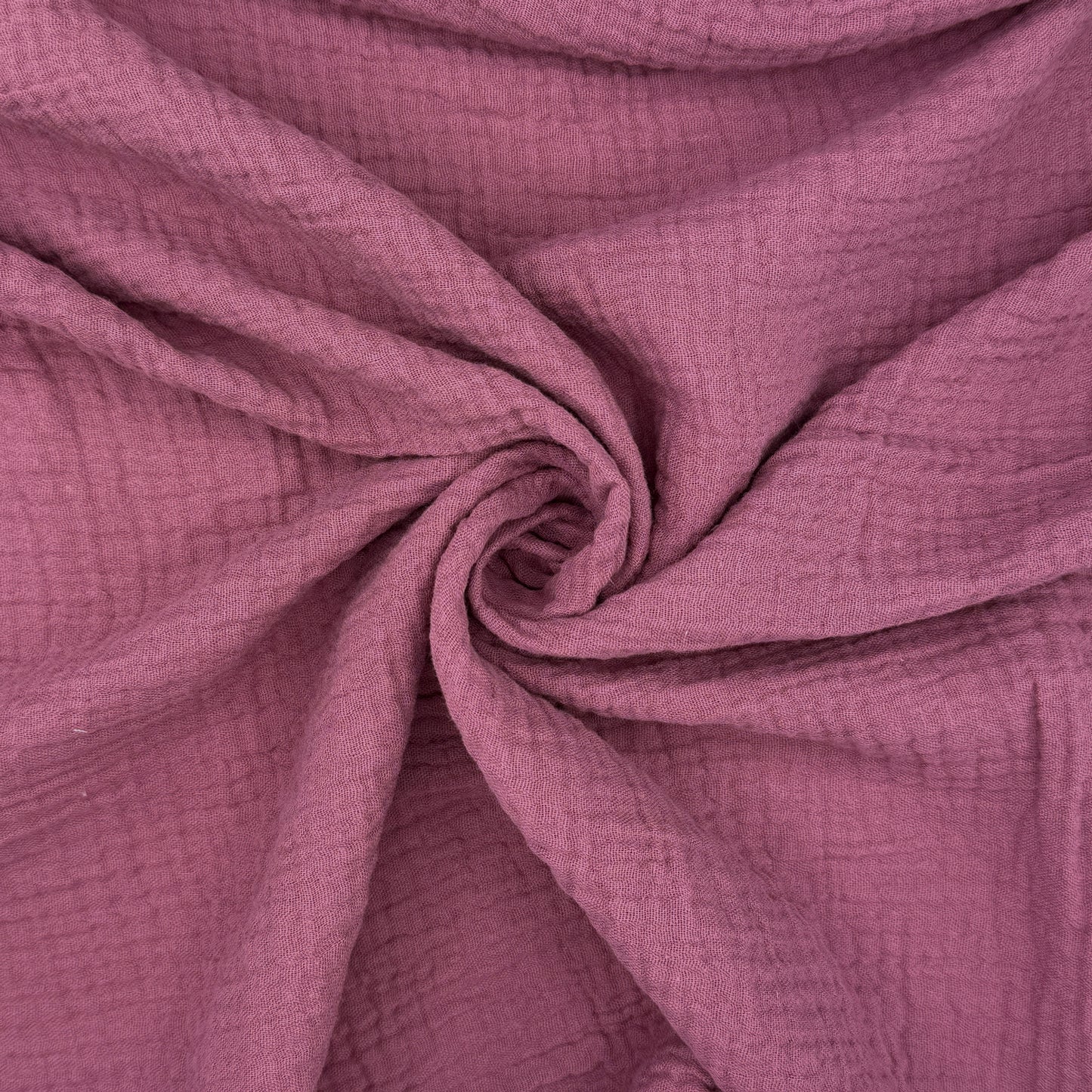 Dusky Purple Cotton Double Gauze