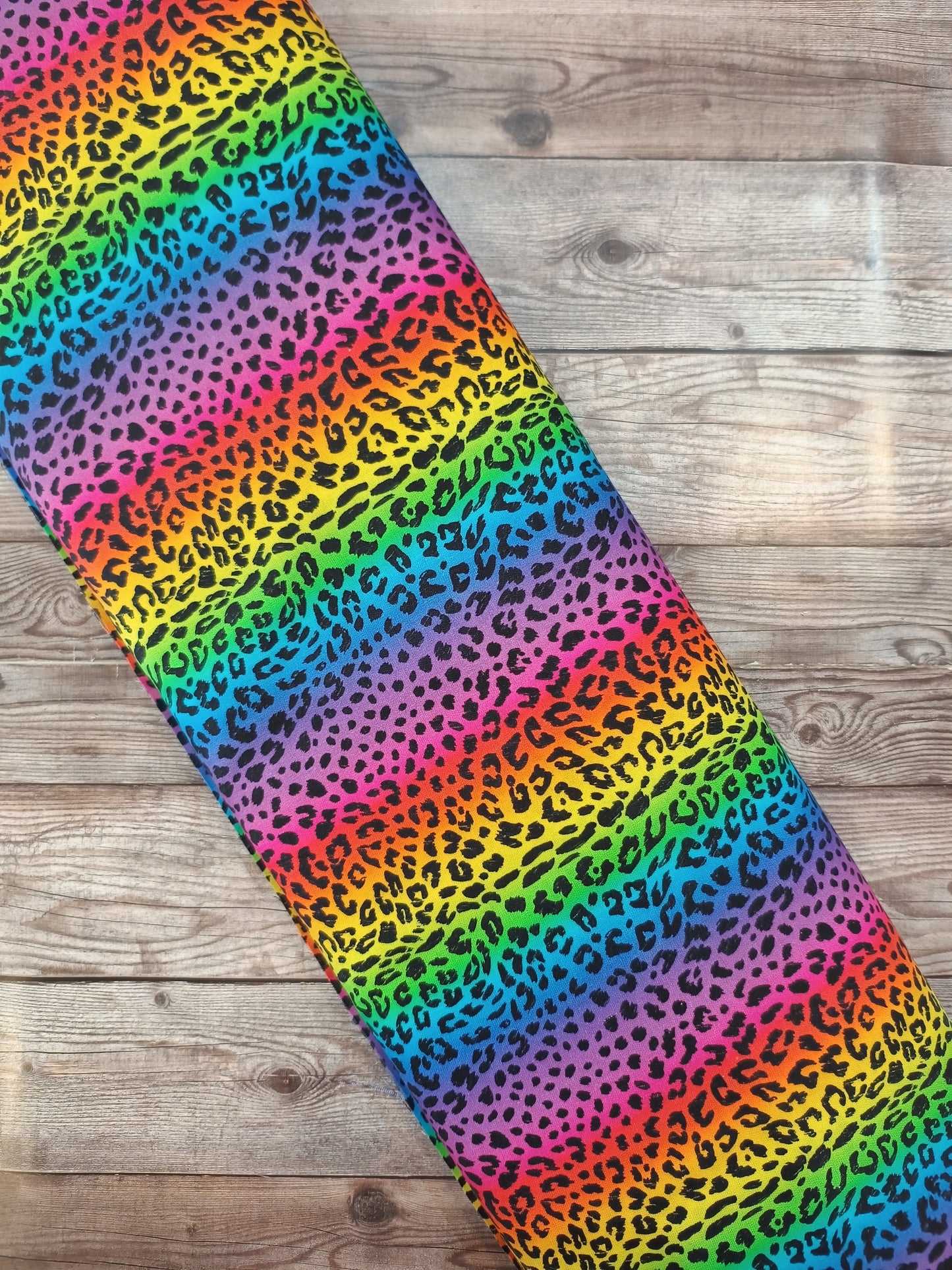 Rainbow Leopard Cotton