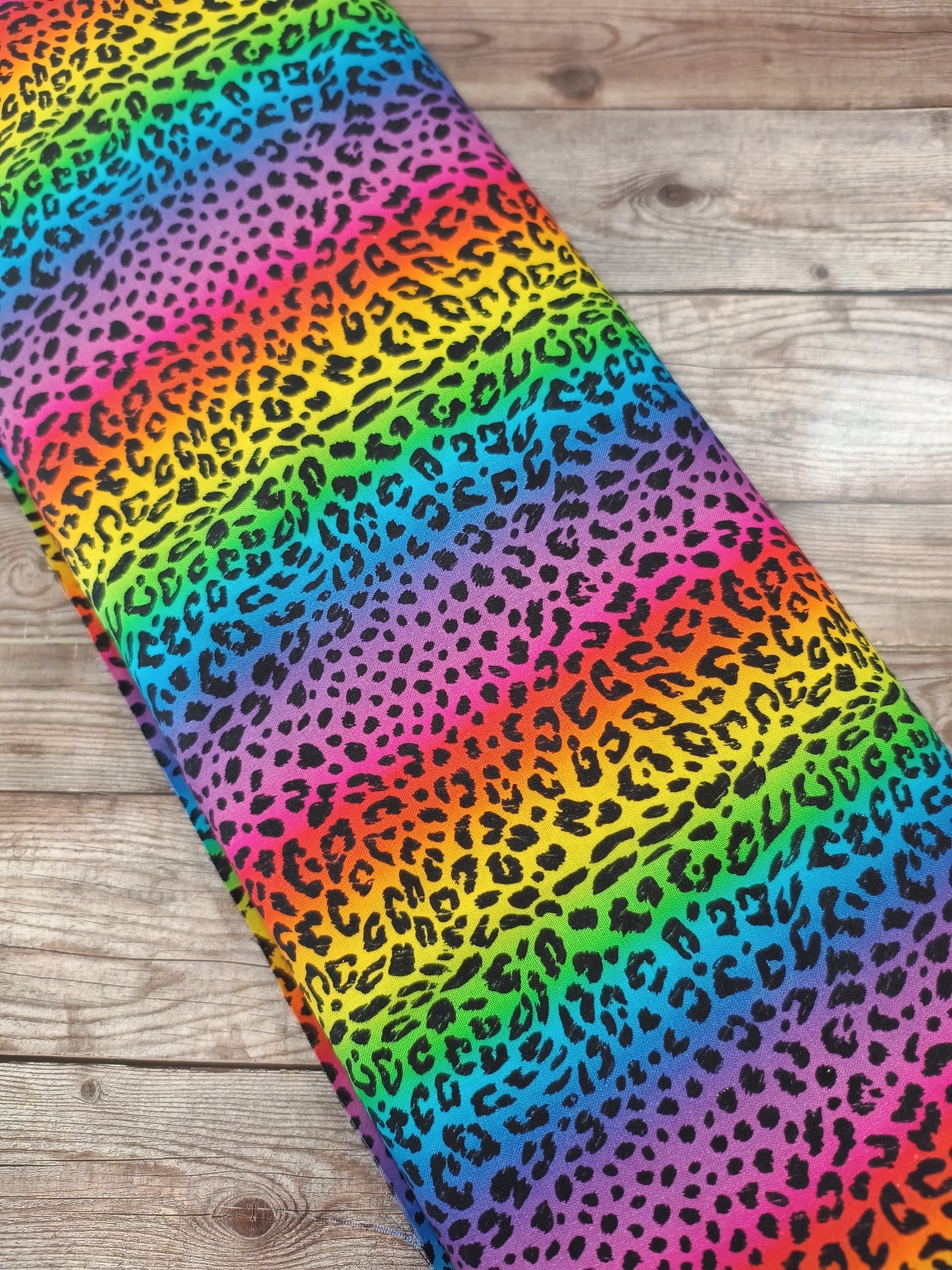 Rainbow Leopard Cotton