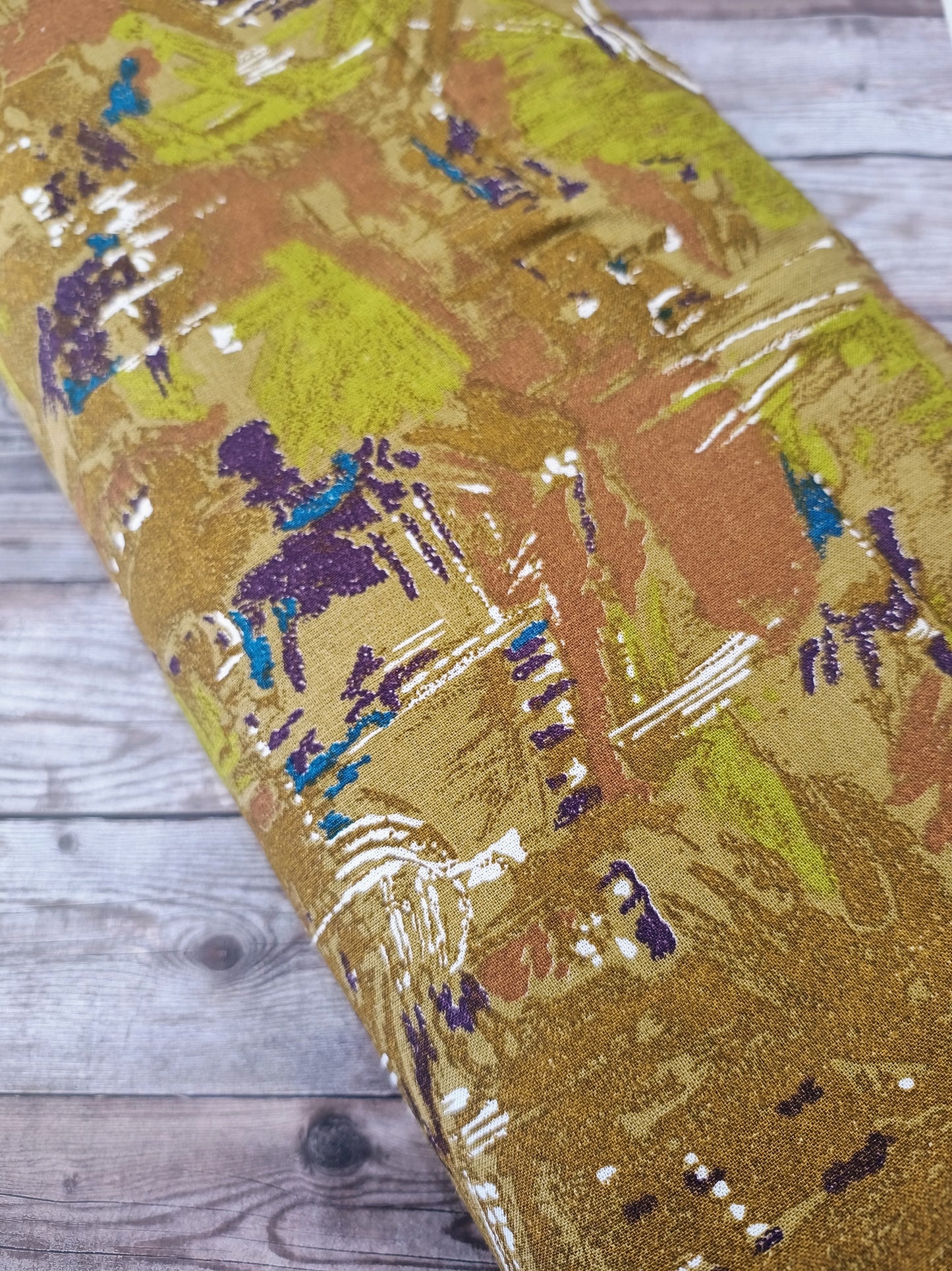 Green Palette Linen Blend
