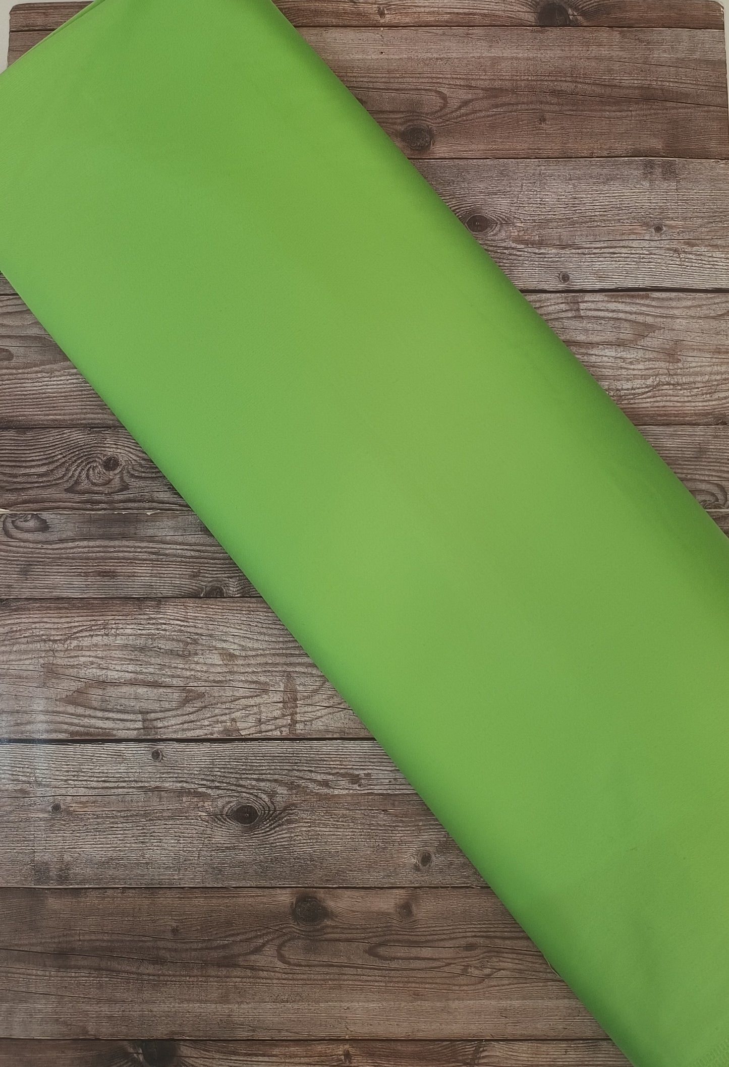 Apple Green Cotton Stretch 1m