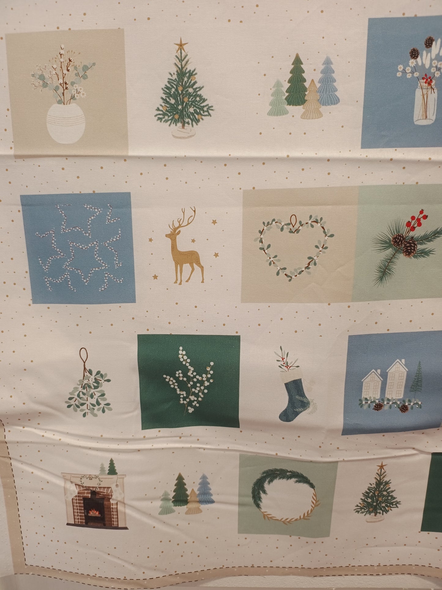 Countdown to Christmas Advent Calendar Panel