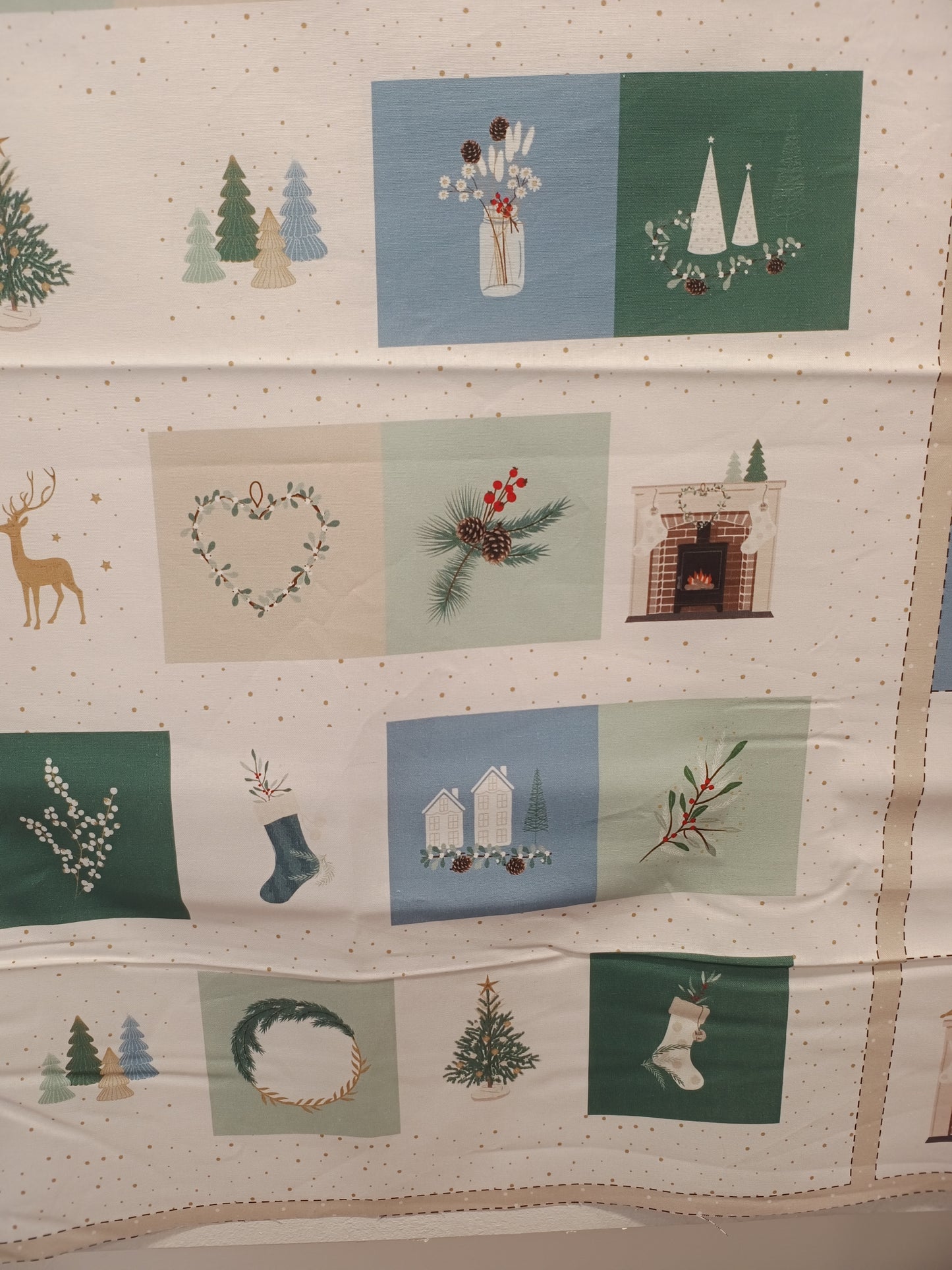 Countdown to Christmas Advent Calendar Panel