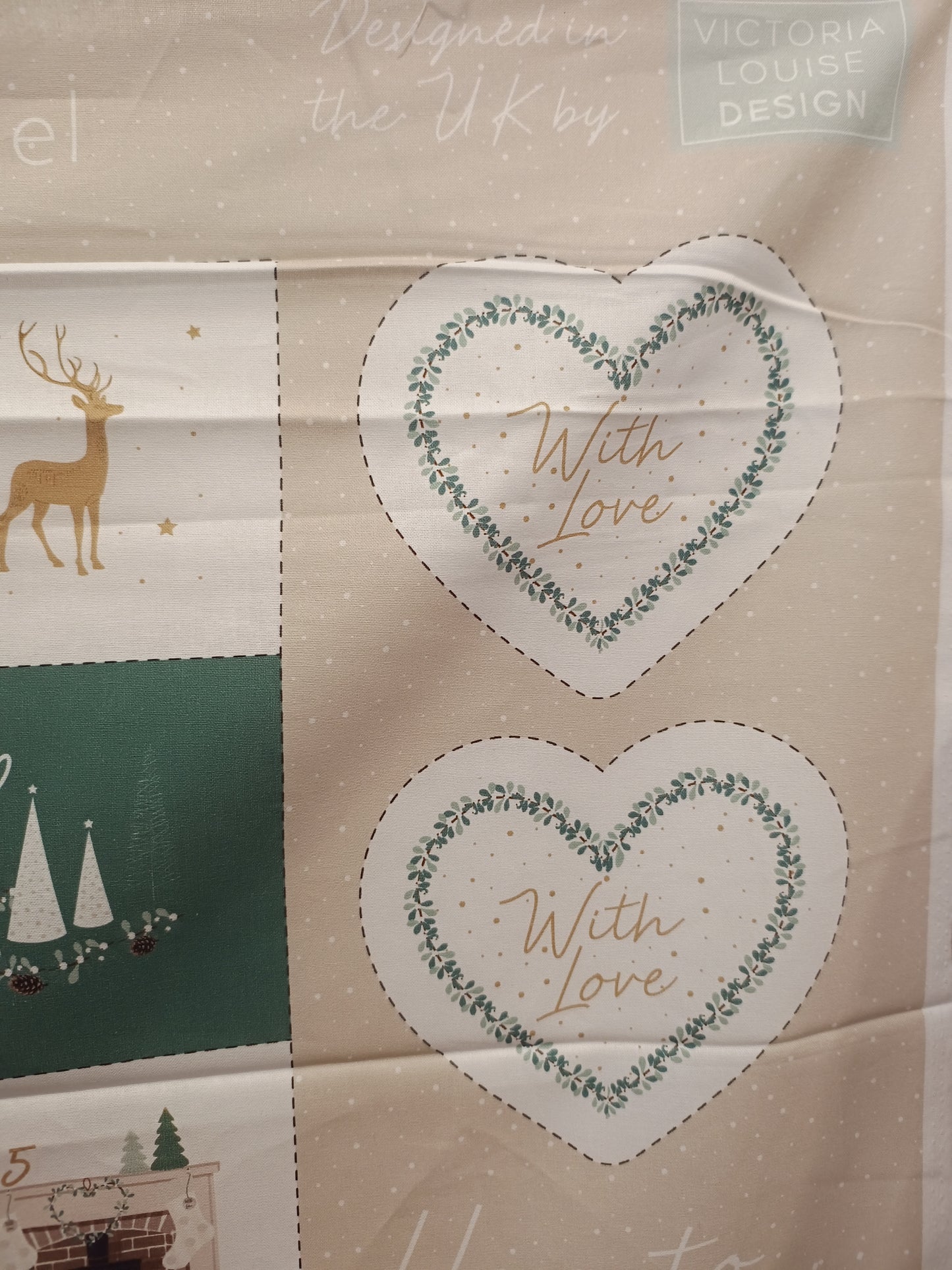 Countdown to Christmas Advent Calendar Panel
