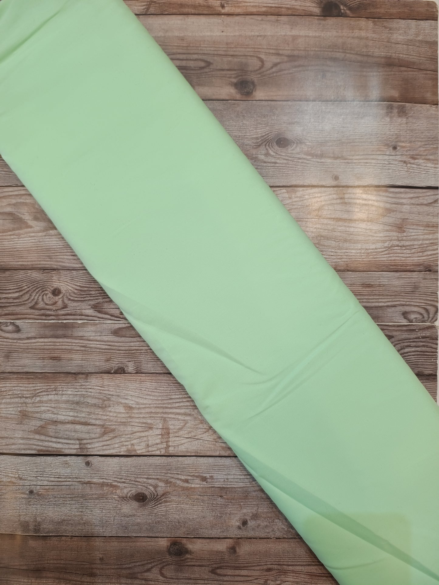 Plain Mint Green Cotton