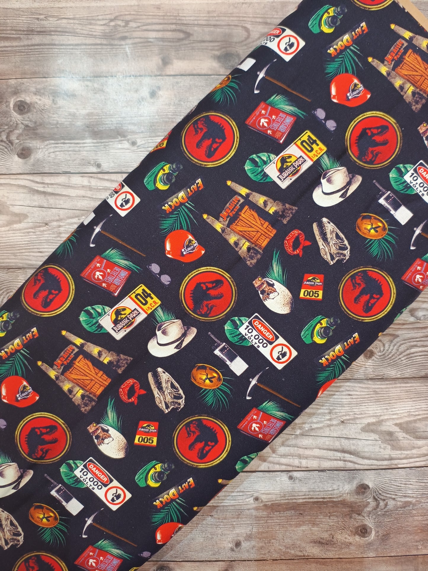 Jurassic Park Film Icons Cotton
