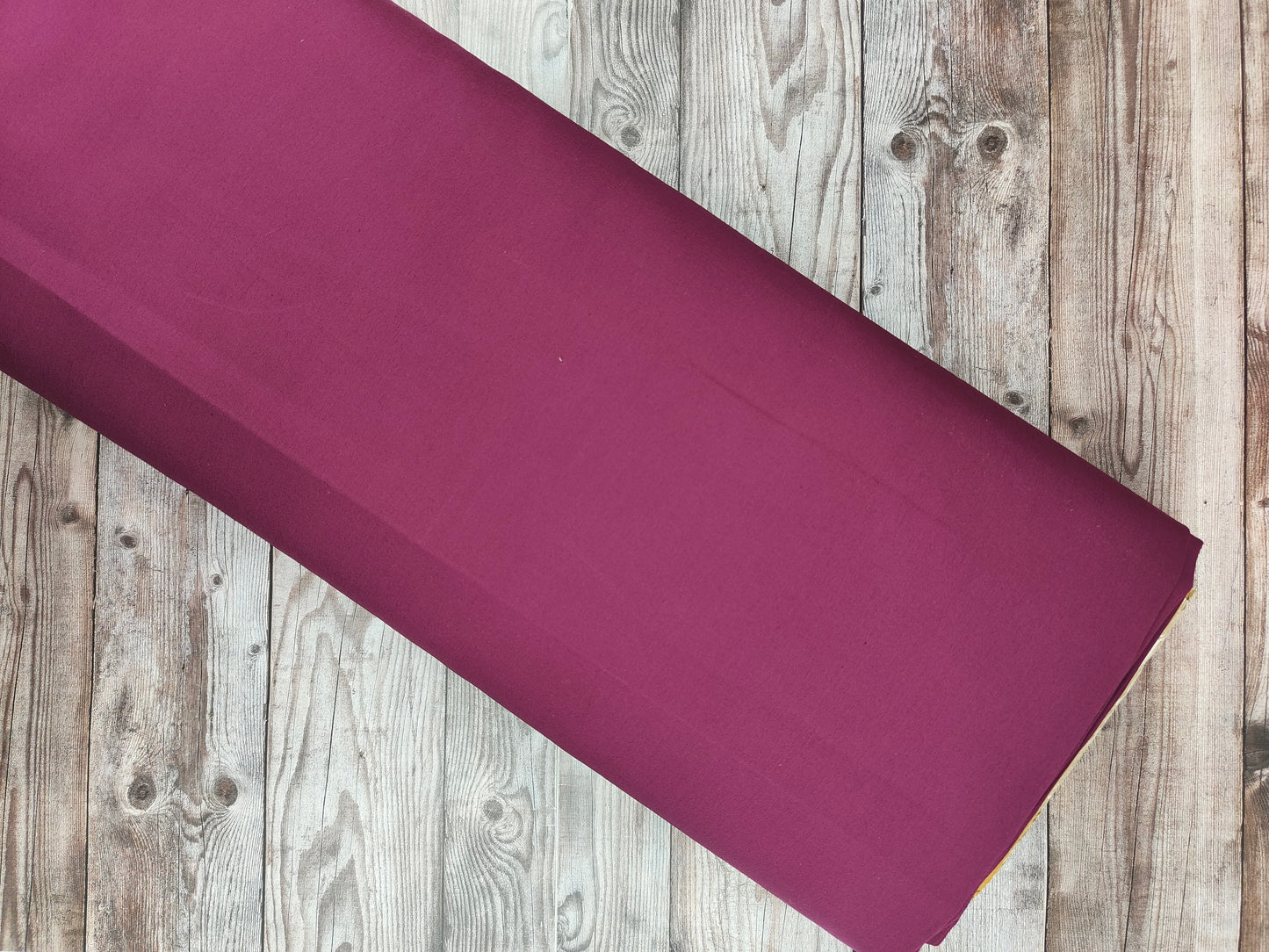 100% Cotton Poplin Plain Wine