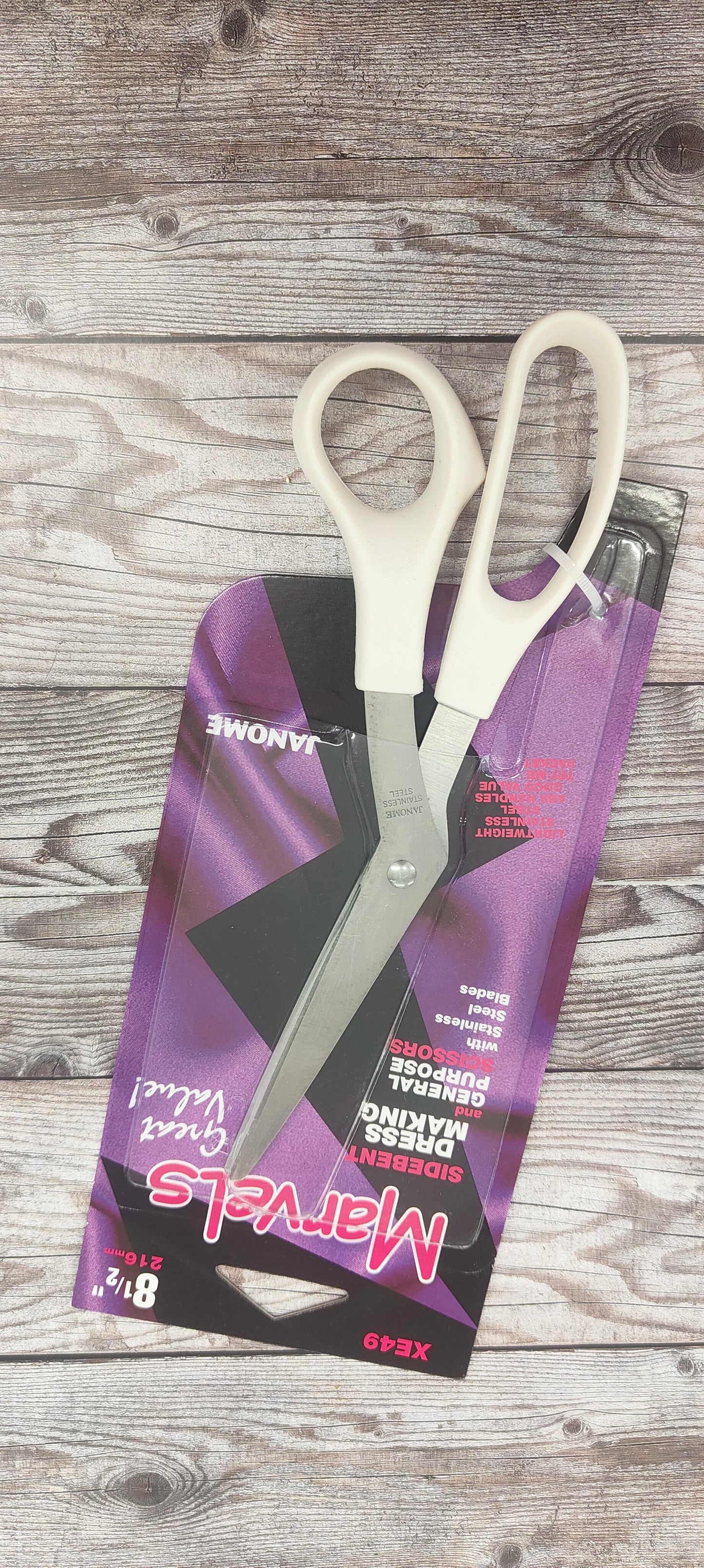 216mm Sidebent Stainless Steel Scissors