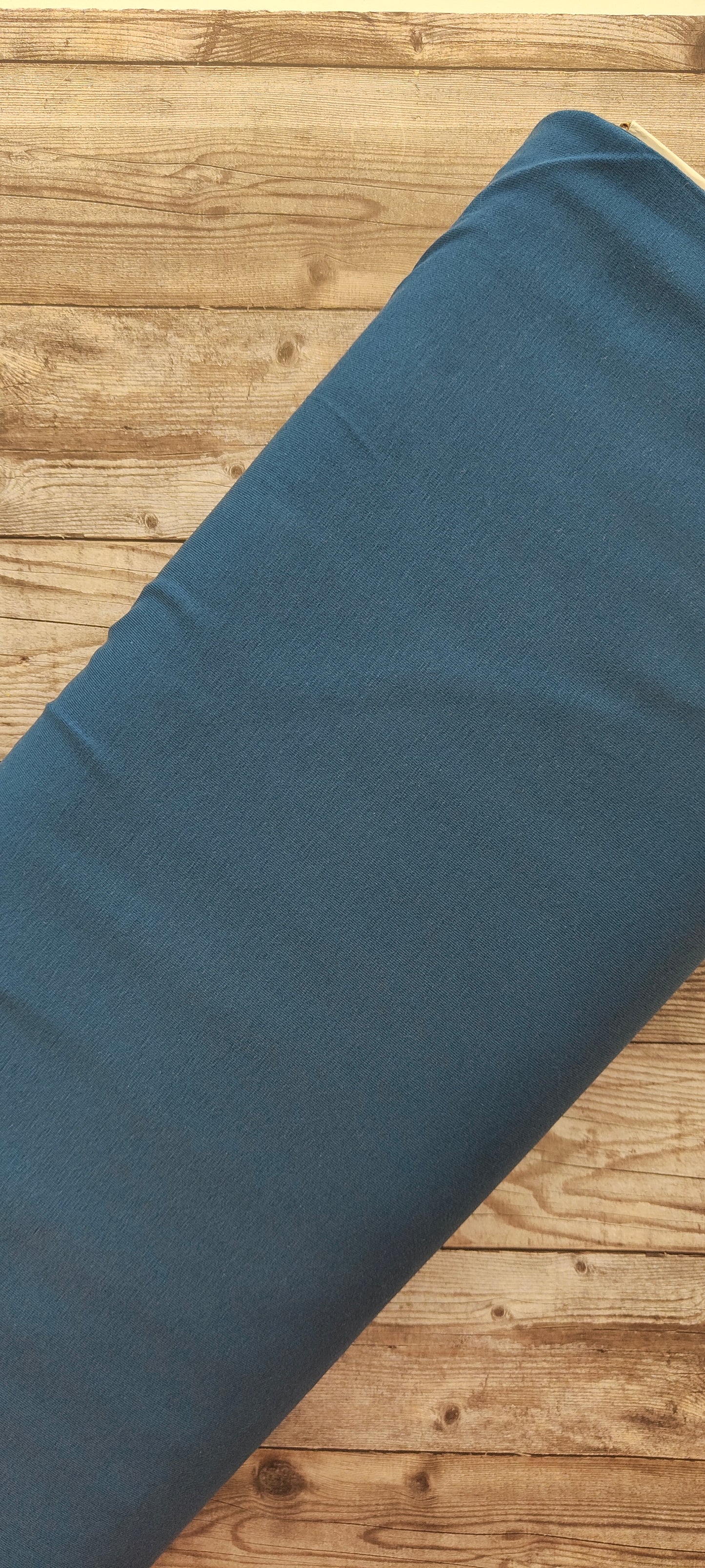 Plain Denim Cotton Jersey