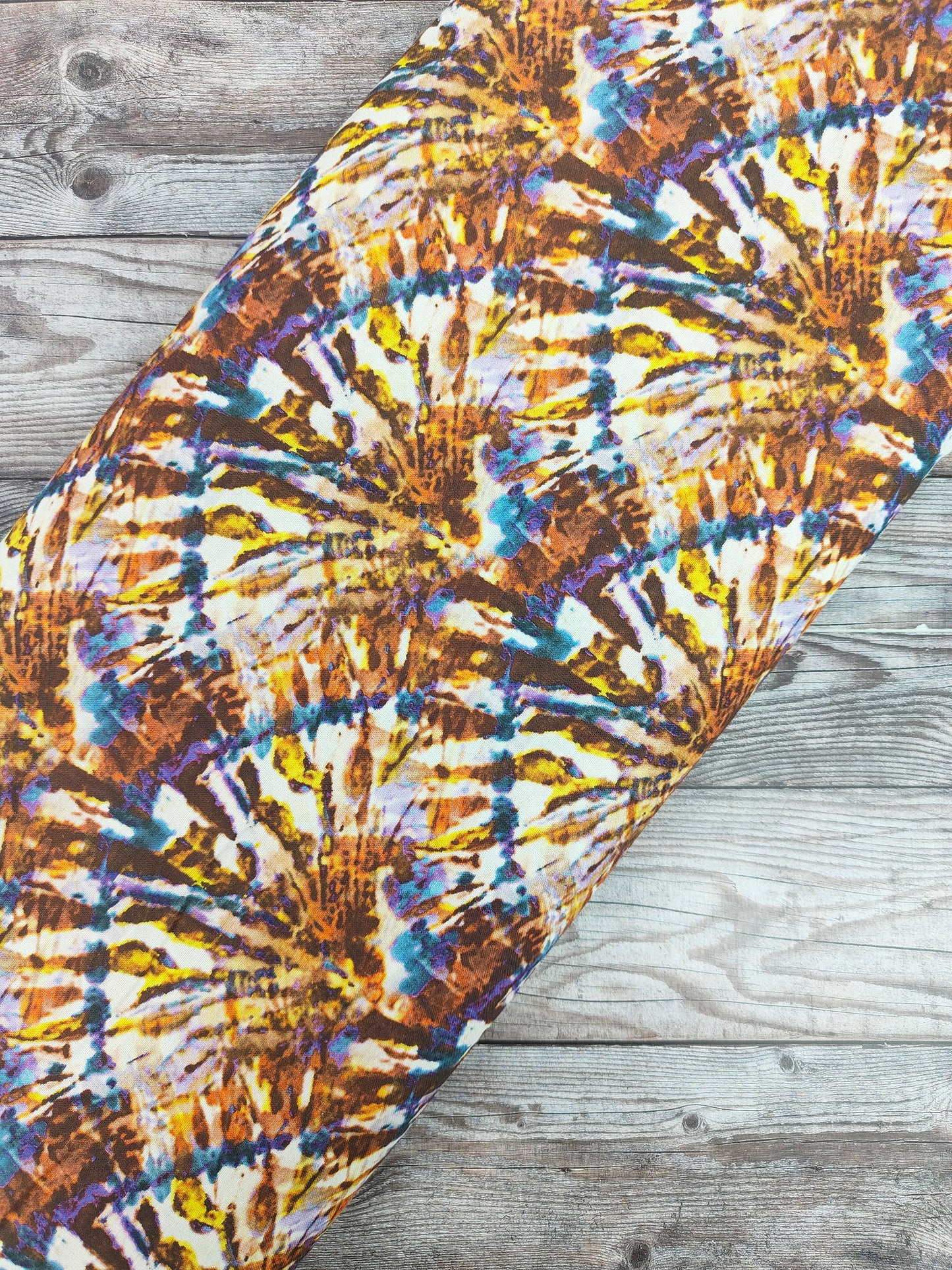 Tie Dye Fan Cotton