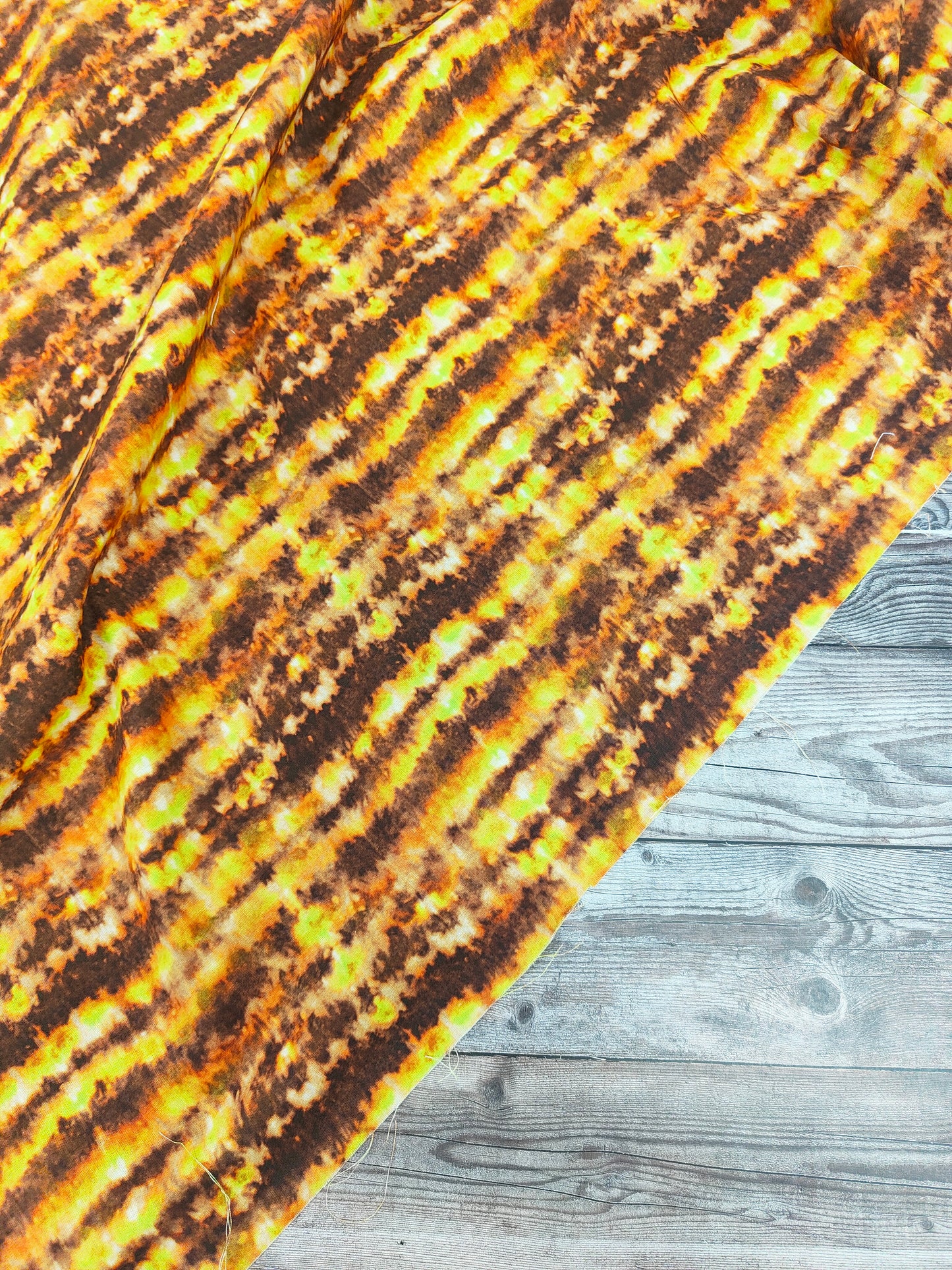 Tie Dye Stripe Cotton