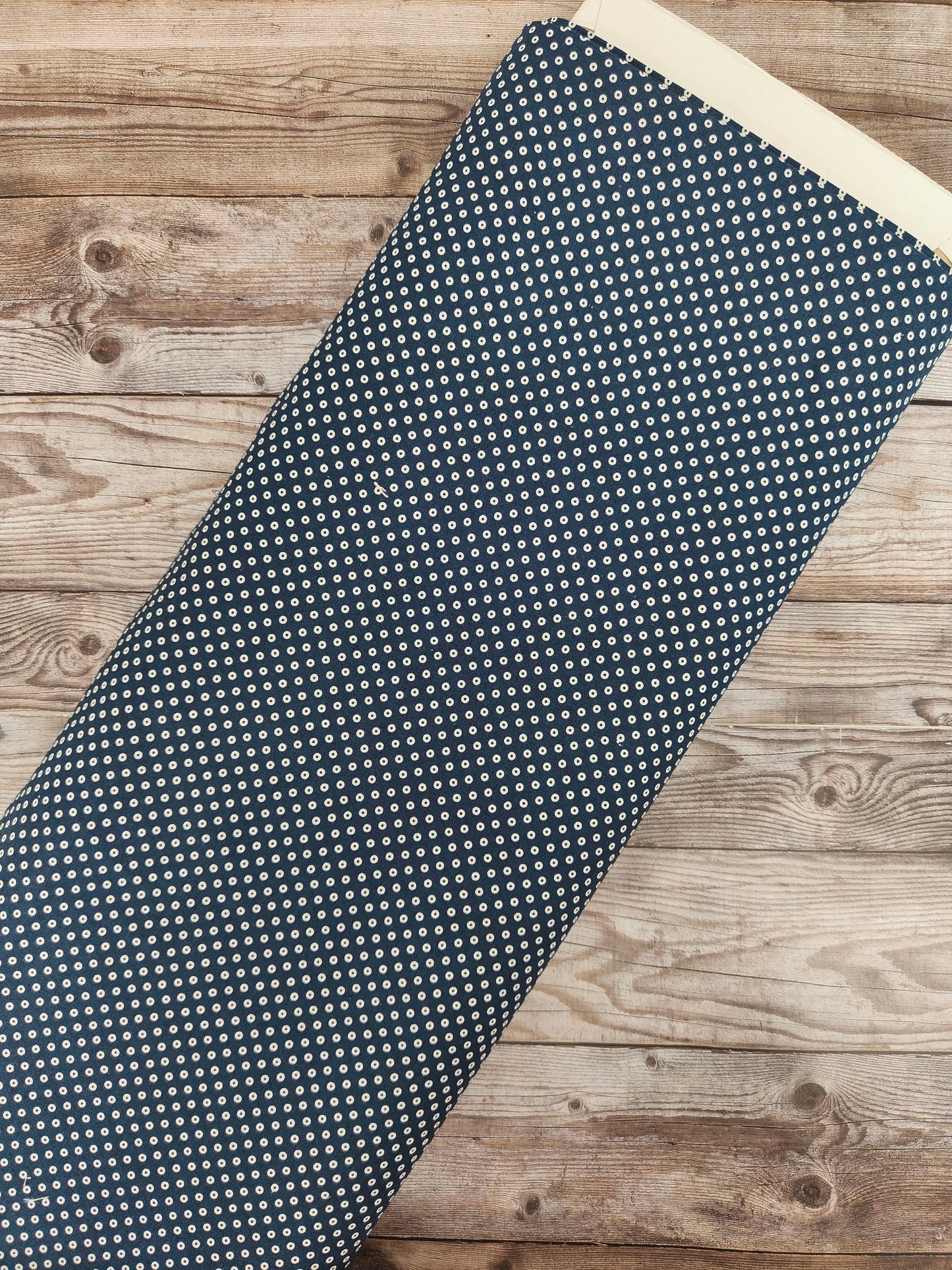 Navy Rings Cotton