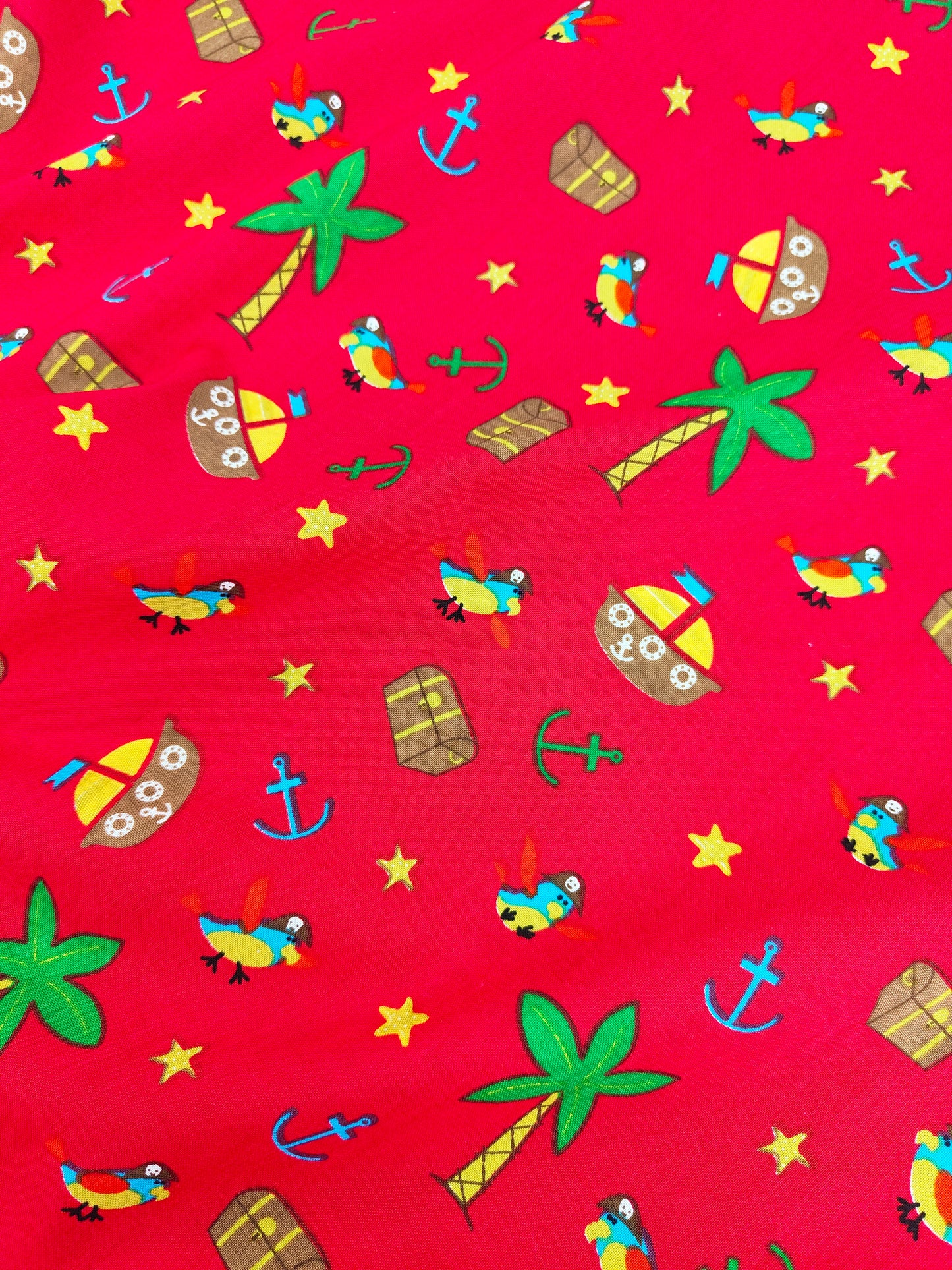 Pirate Parrot Cotton