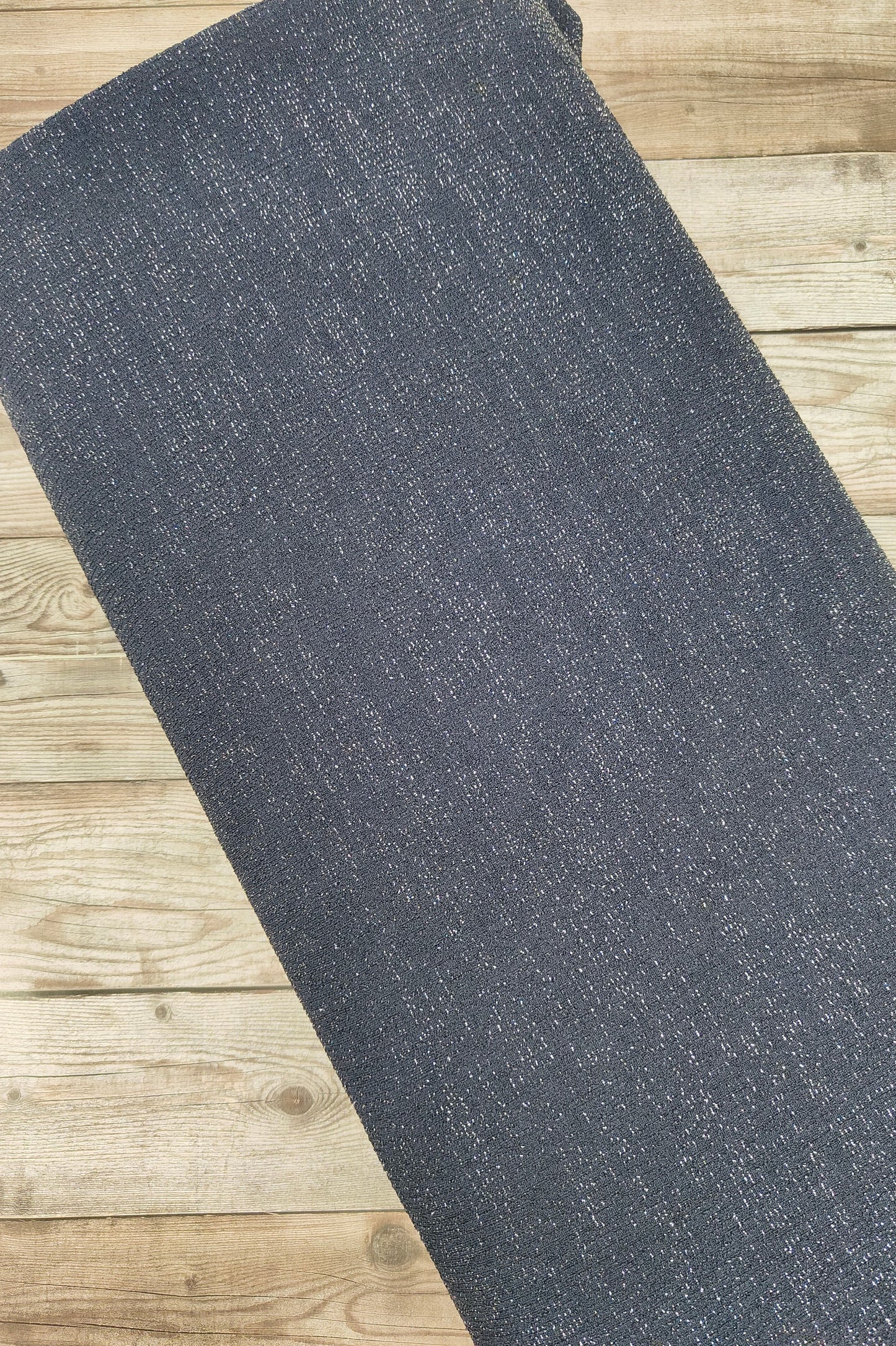 Navy Lurex Jersey