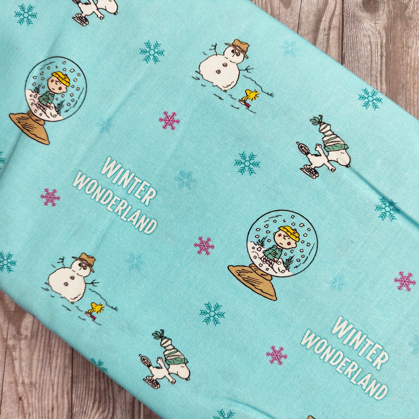 Snoopy Winter Wonderland Cotton