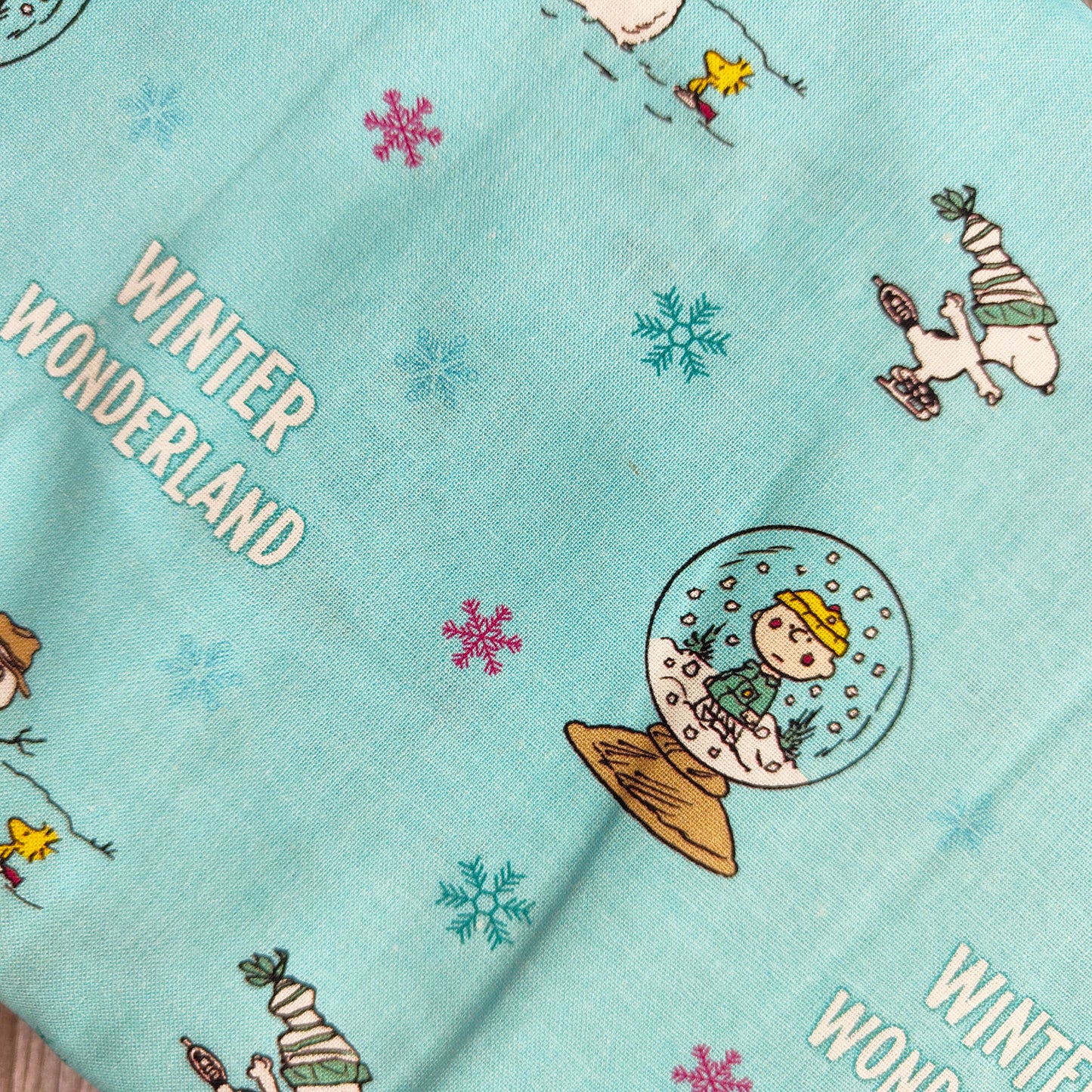 Snoopy Winter Wonderland Cotton