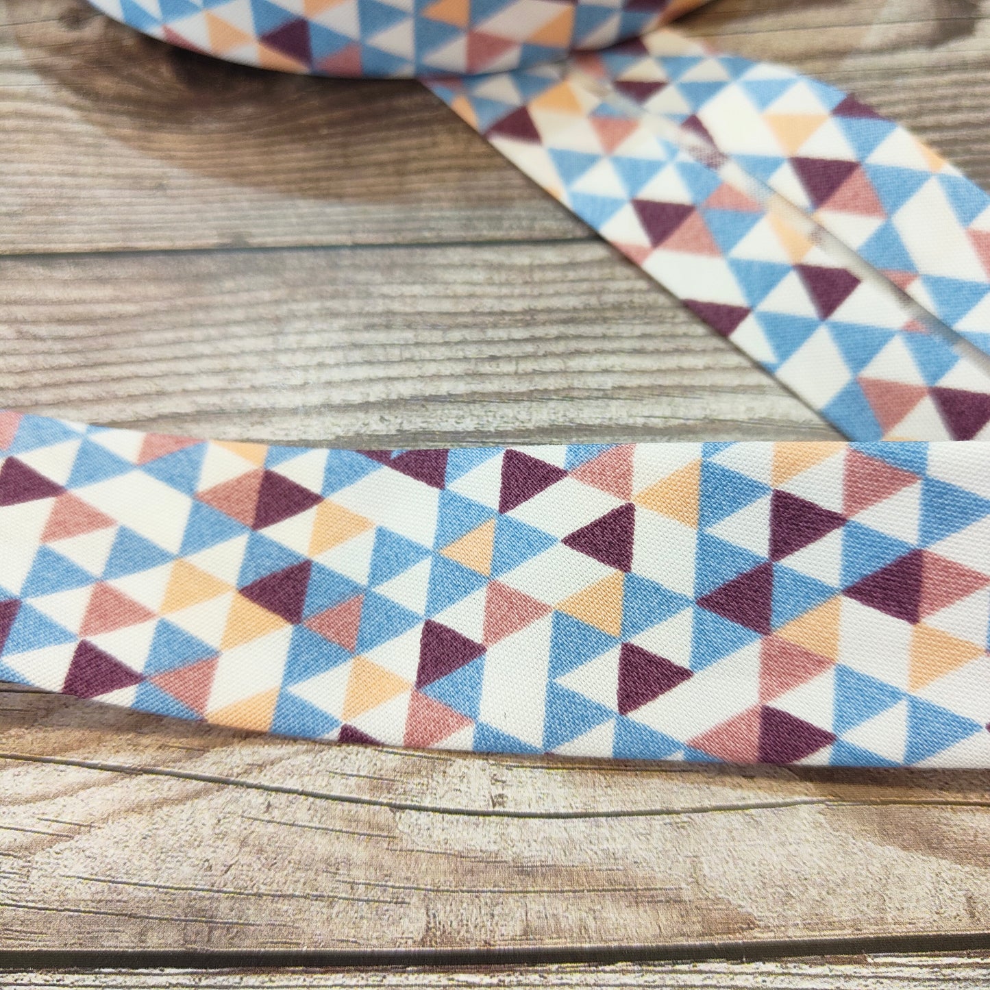 Geometric Blue Bias Binding
