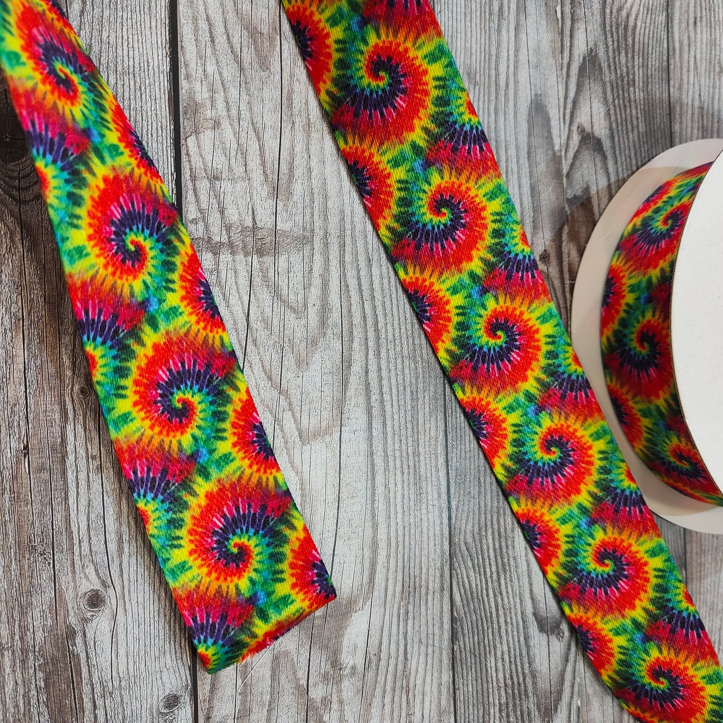 Tie Dye 38mm Webbing Strap