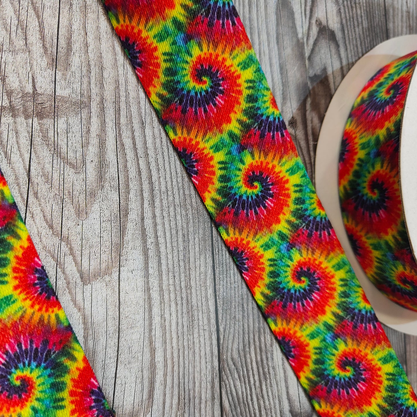 Tie Dye 38mm Webbing Strap