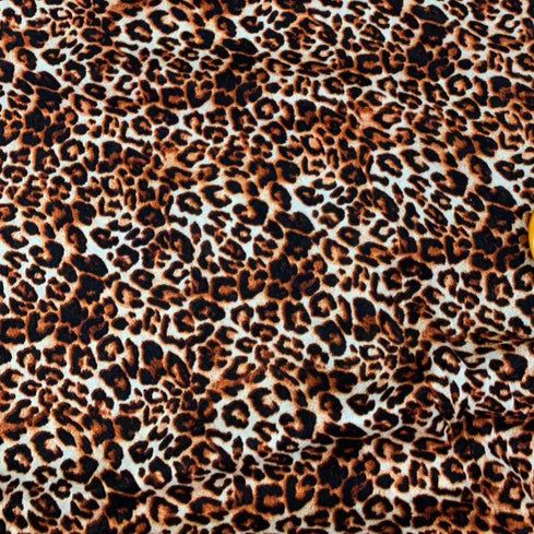 Leopard Print Viscose 2m Bundle