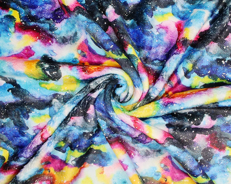Rainbow Galaxy Digital Bubs Fleece