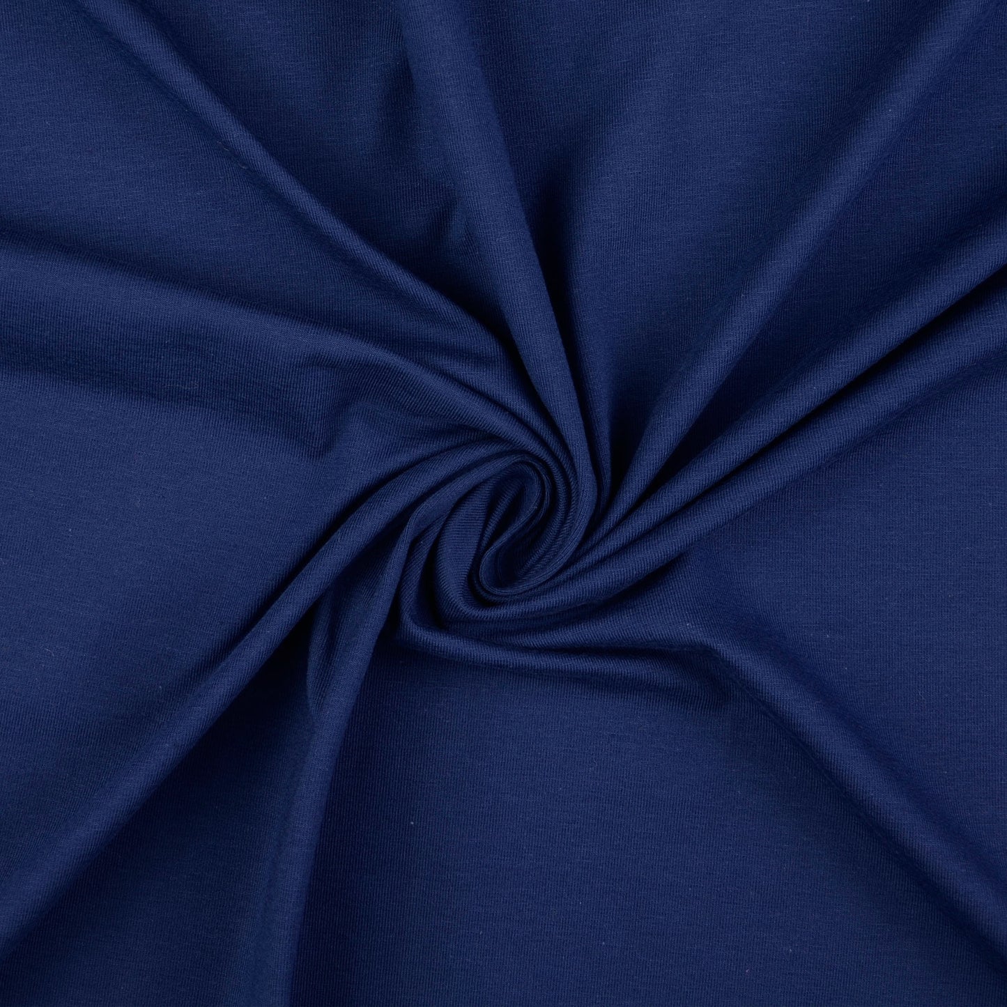Plain Navy Cotton Jersey