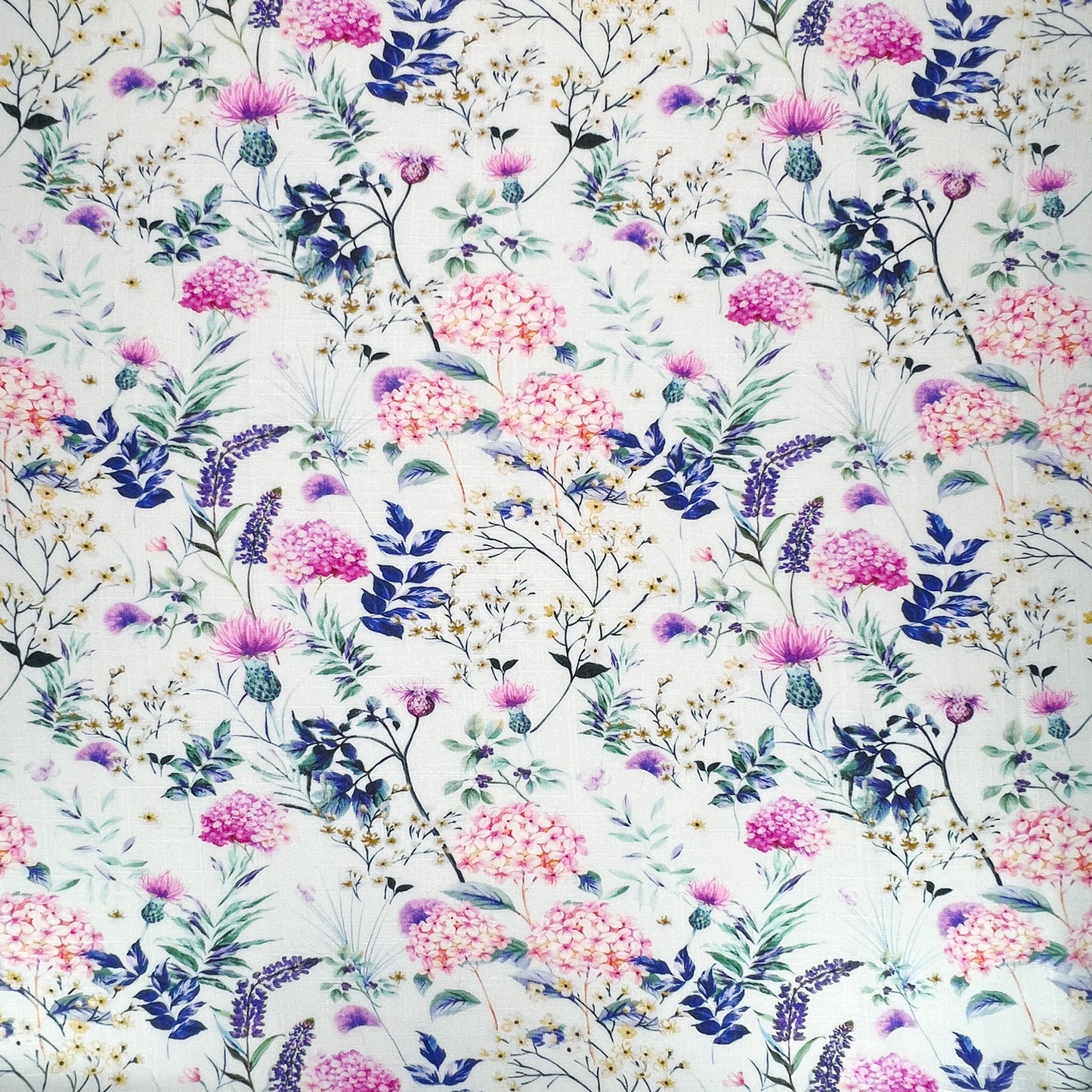 Wild Flowers Viscose Linen