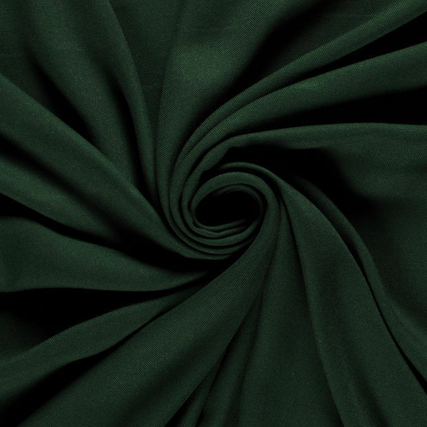 Plain Bottle Green Viscose Twill