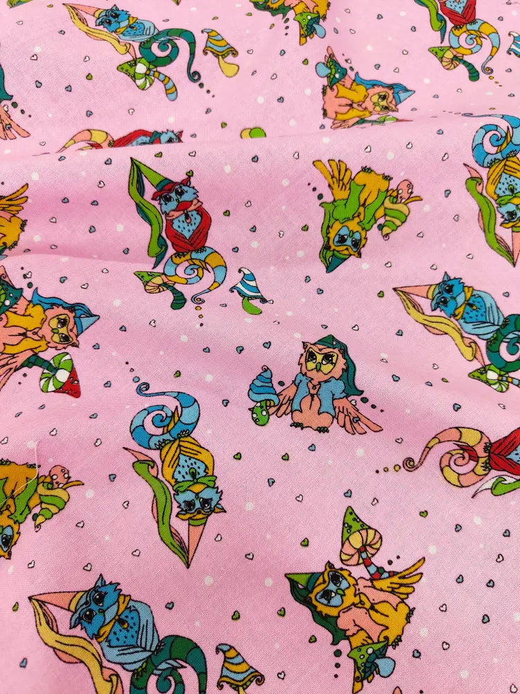 Princess Owls Cotton Cotton