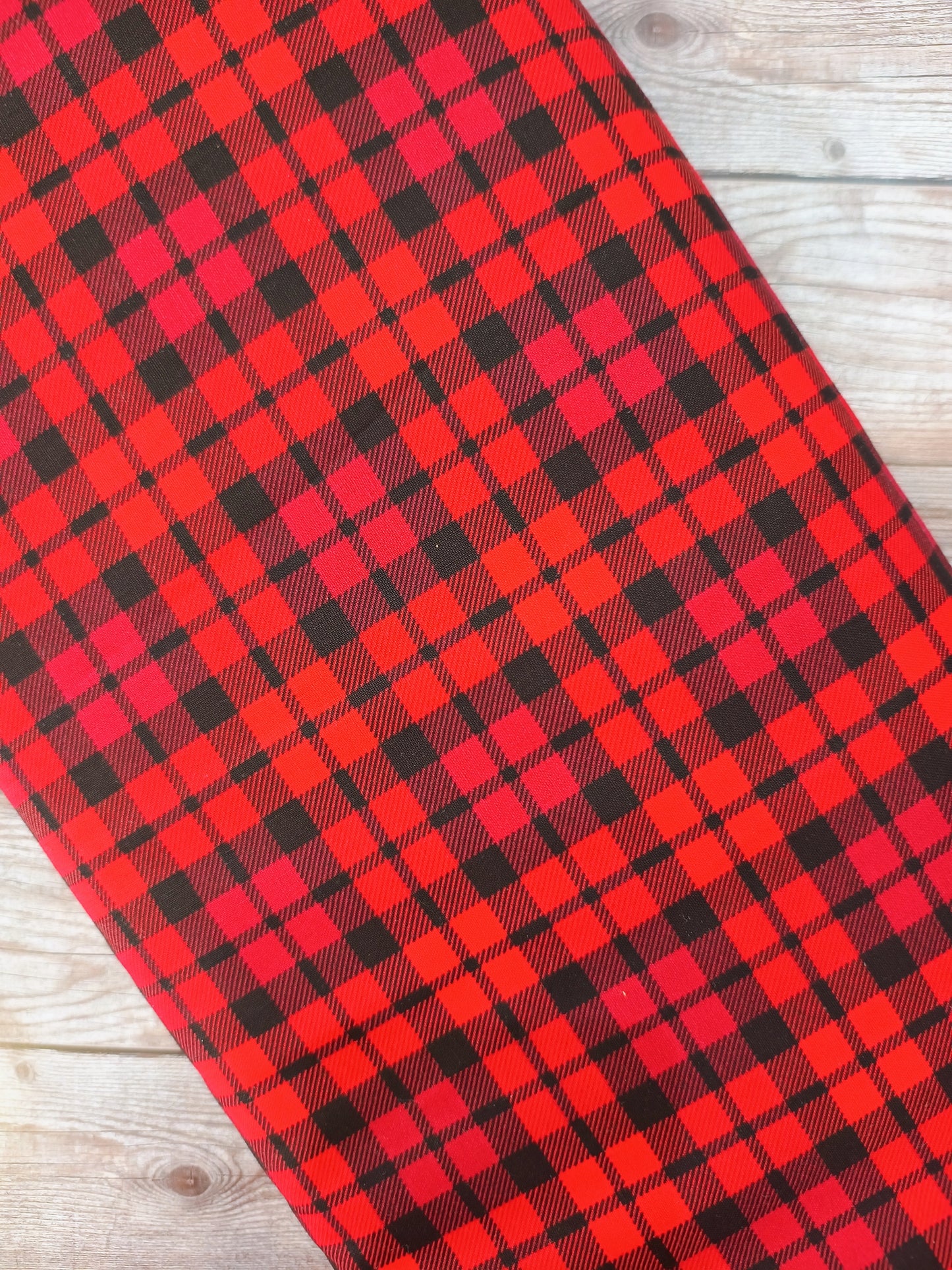 Red Checked Cotton