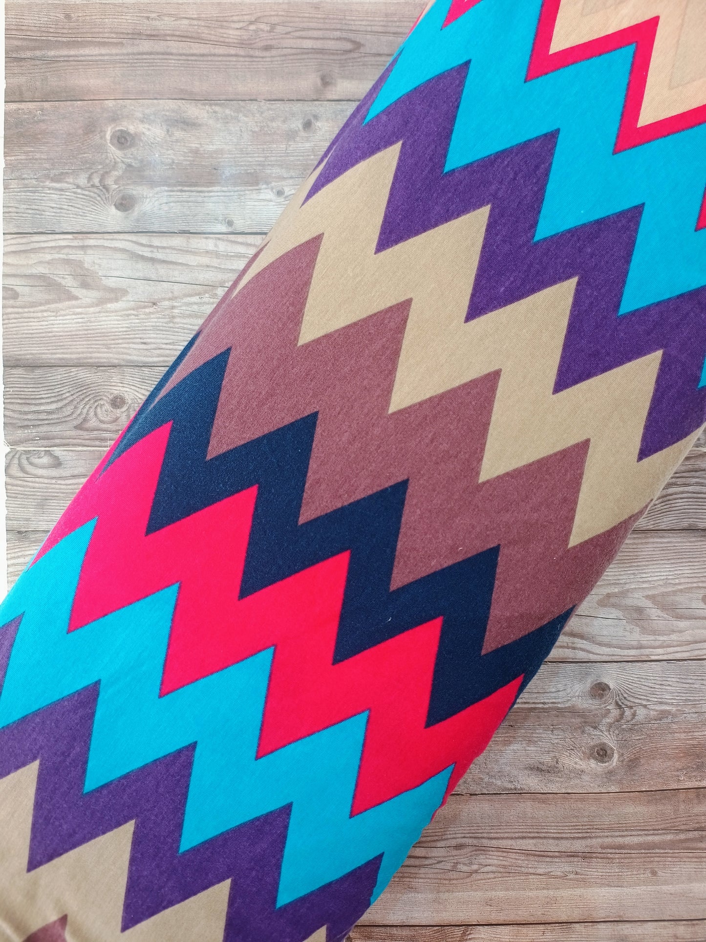 Zig Zag Viscose Jersey