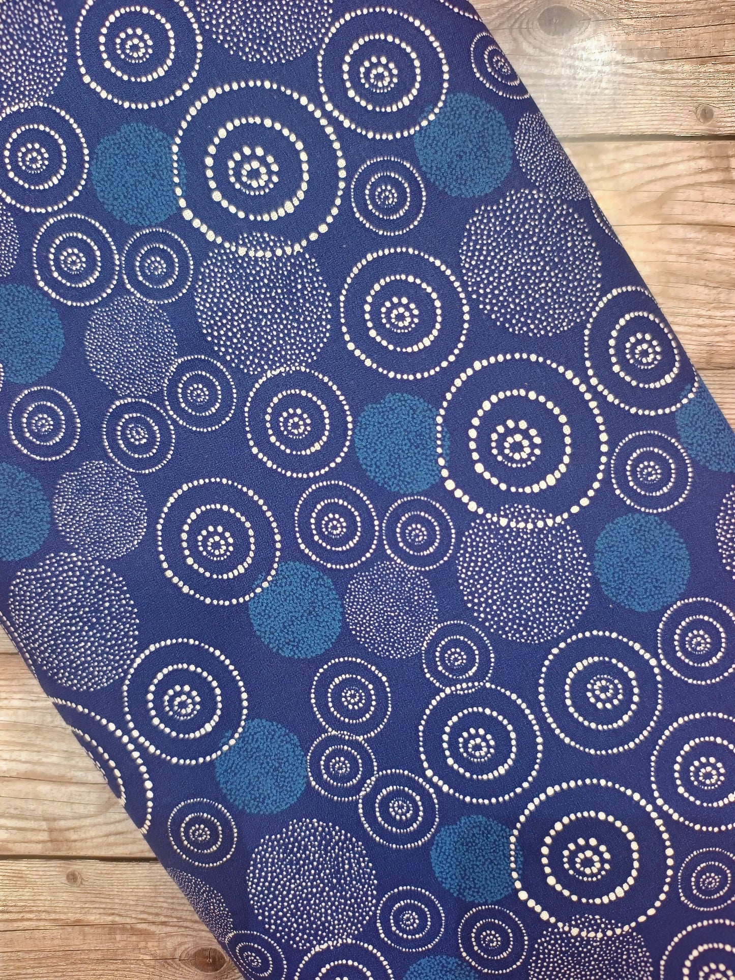 Dotty Circles Cotton