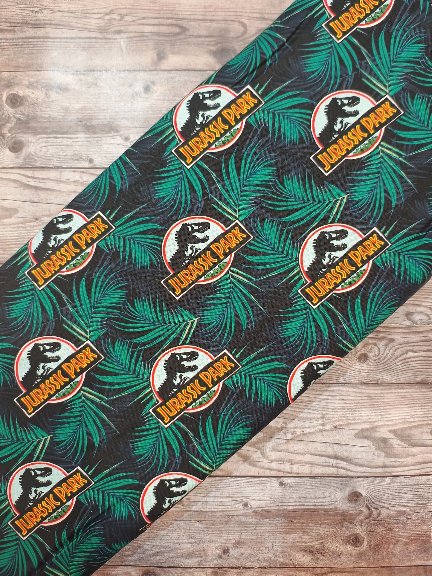 Jurassic Park Logo Cotton