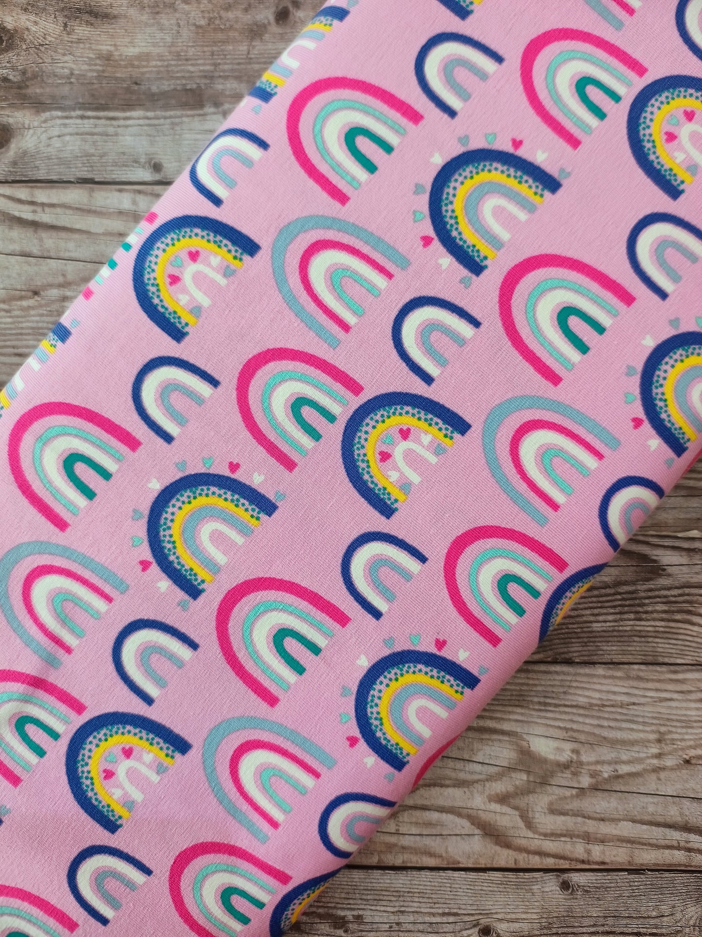 Rainbow Cotton Jersey