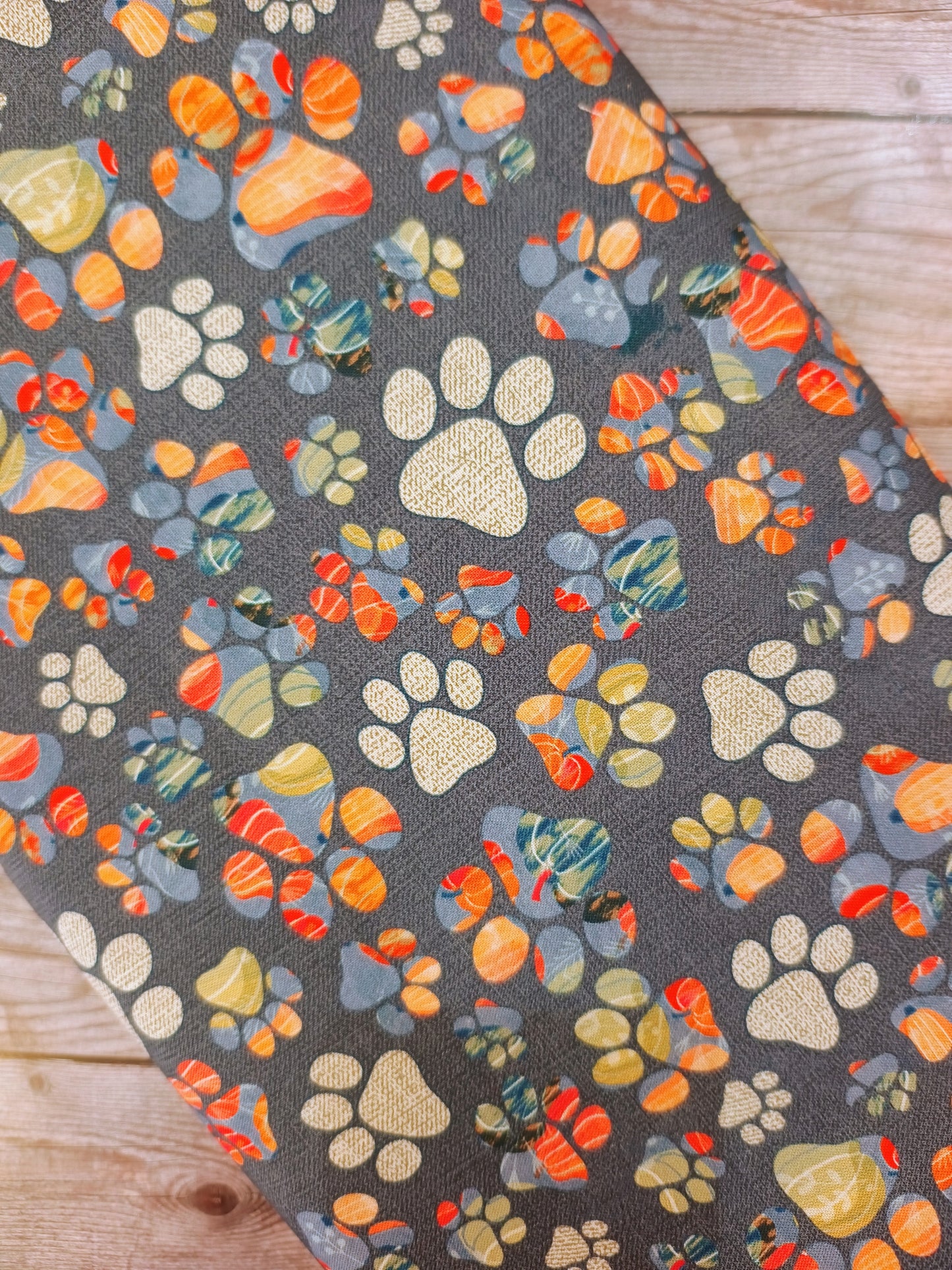 Pumpkin Paws Cotton