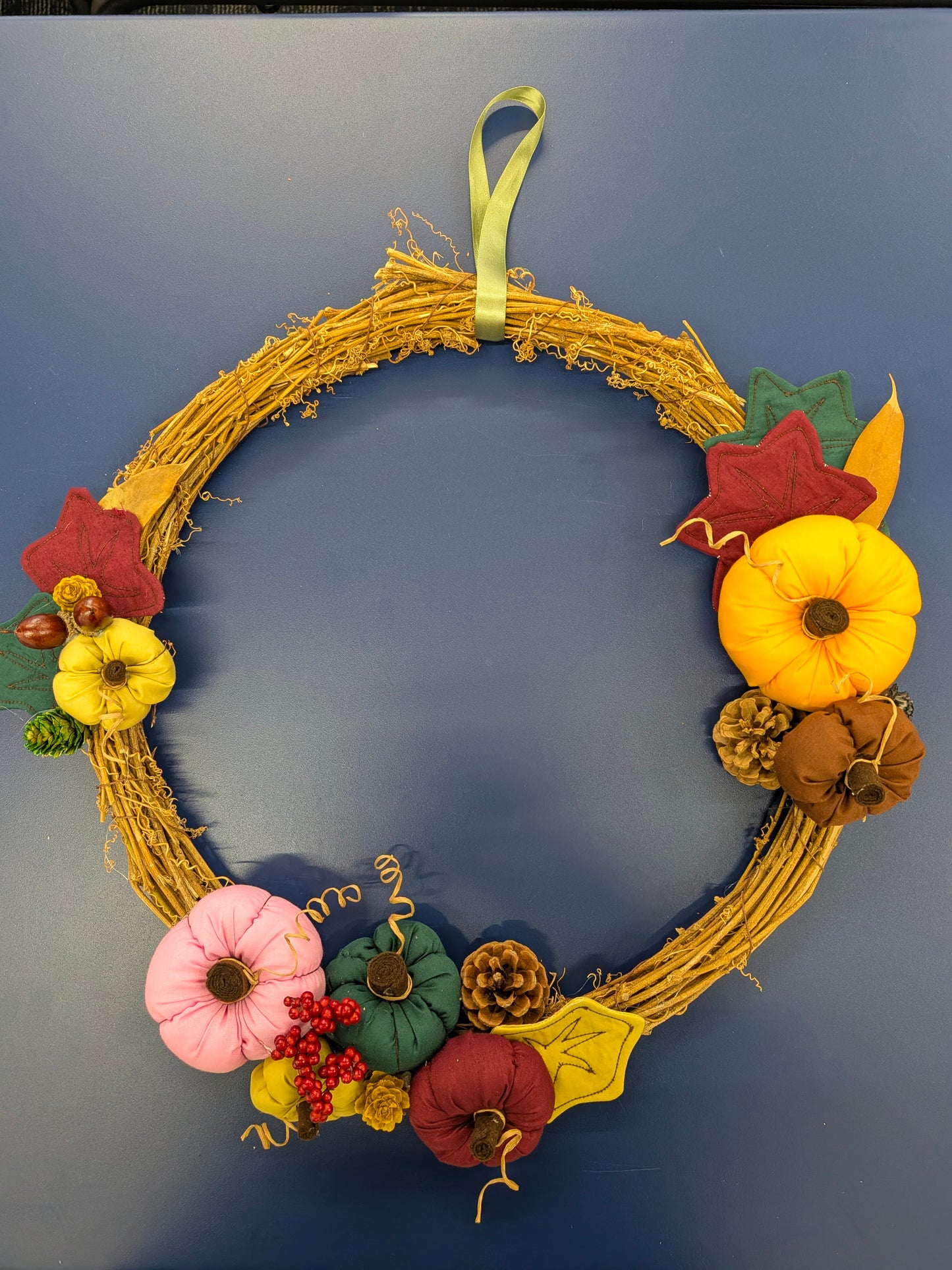 Autumn Wreath Sew Along