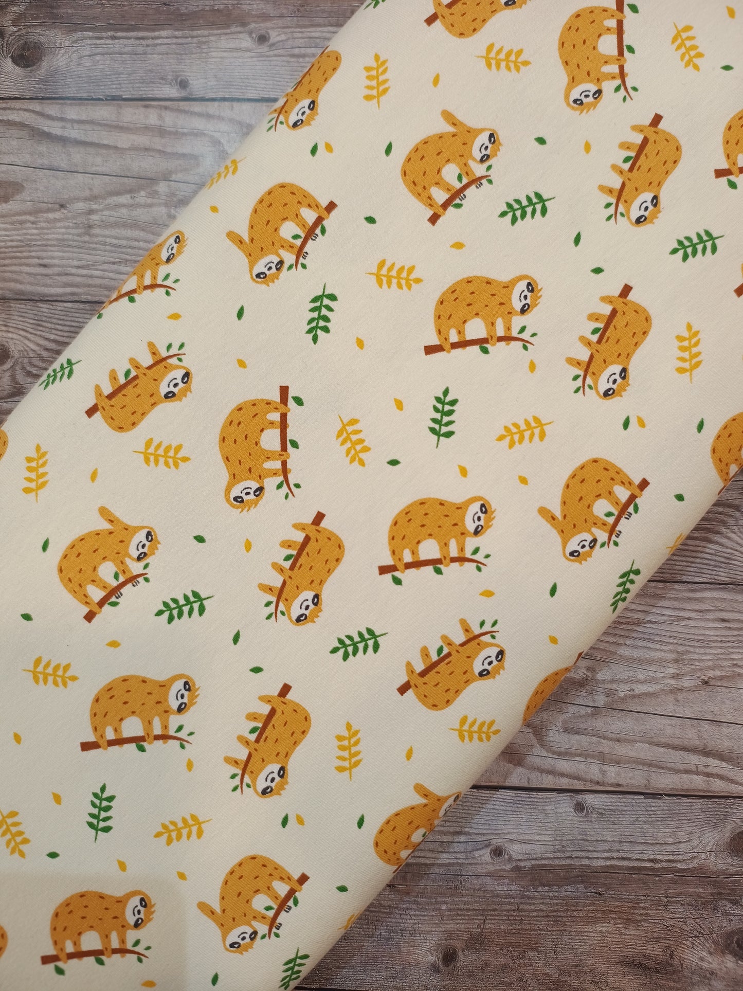 Sloth Cotton Jersey