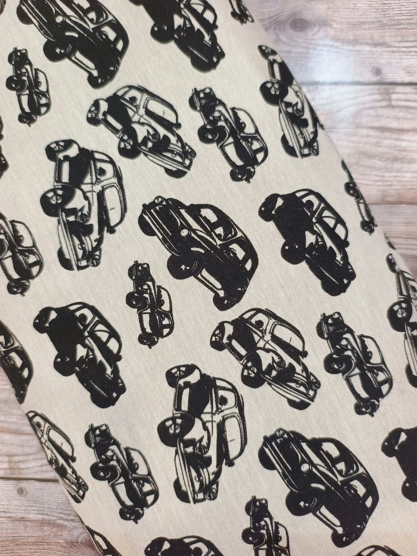 Classic Cars Cotton Jersey