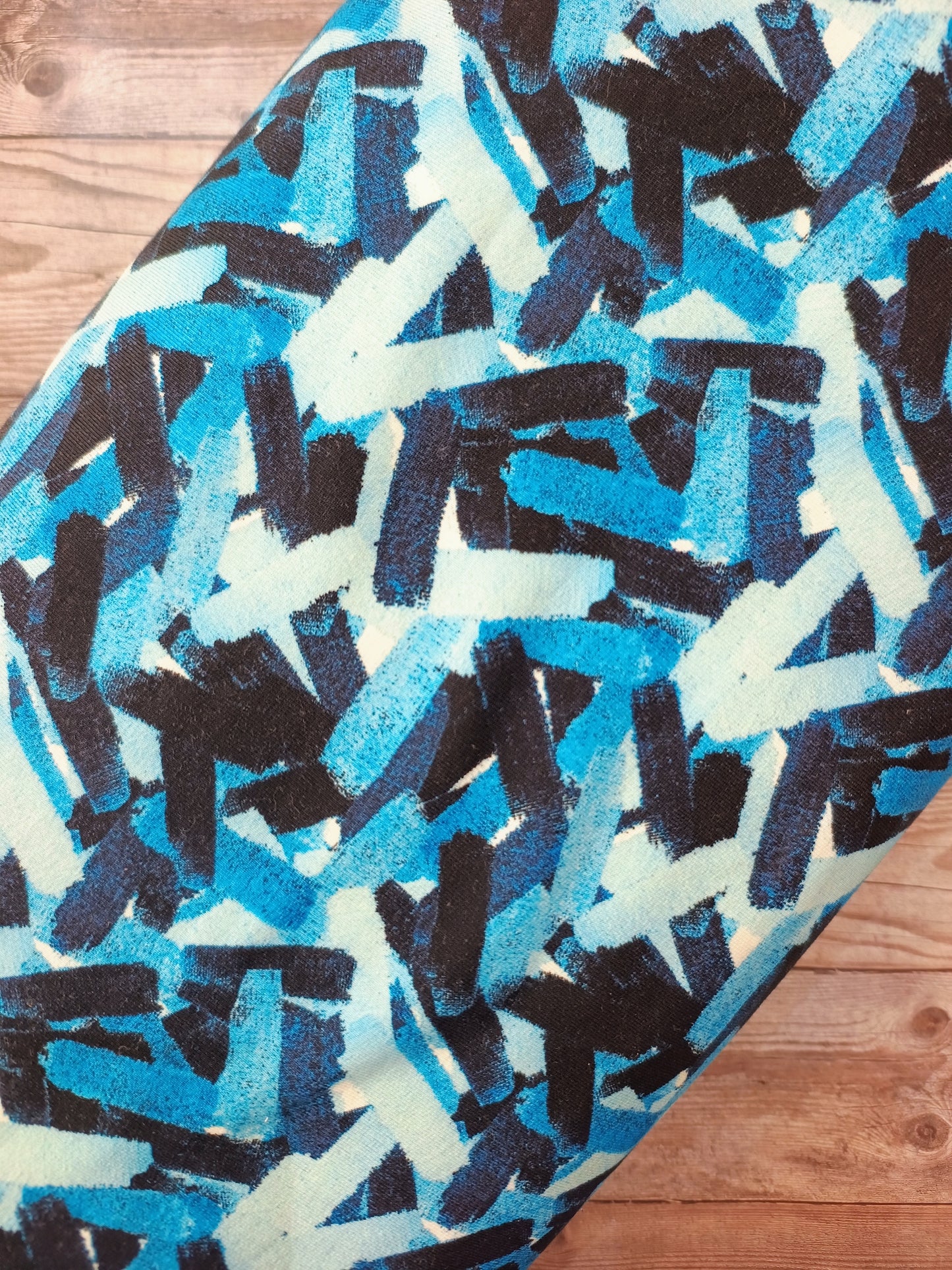 Blue Arctic Camo French Terry