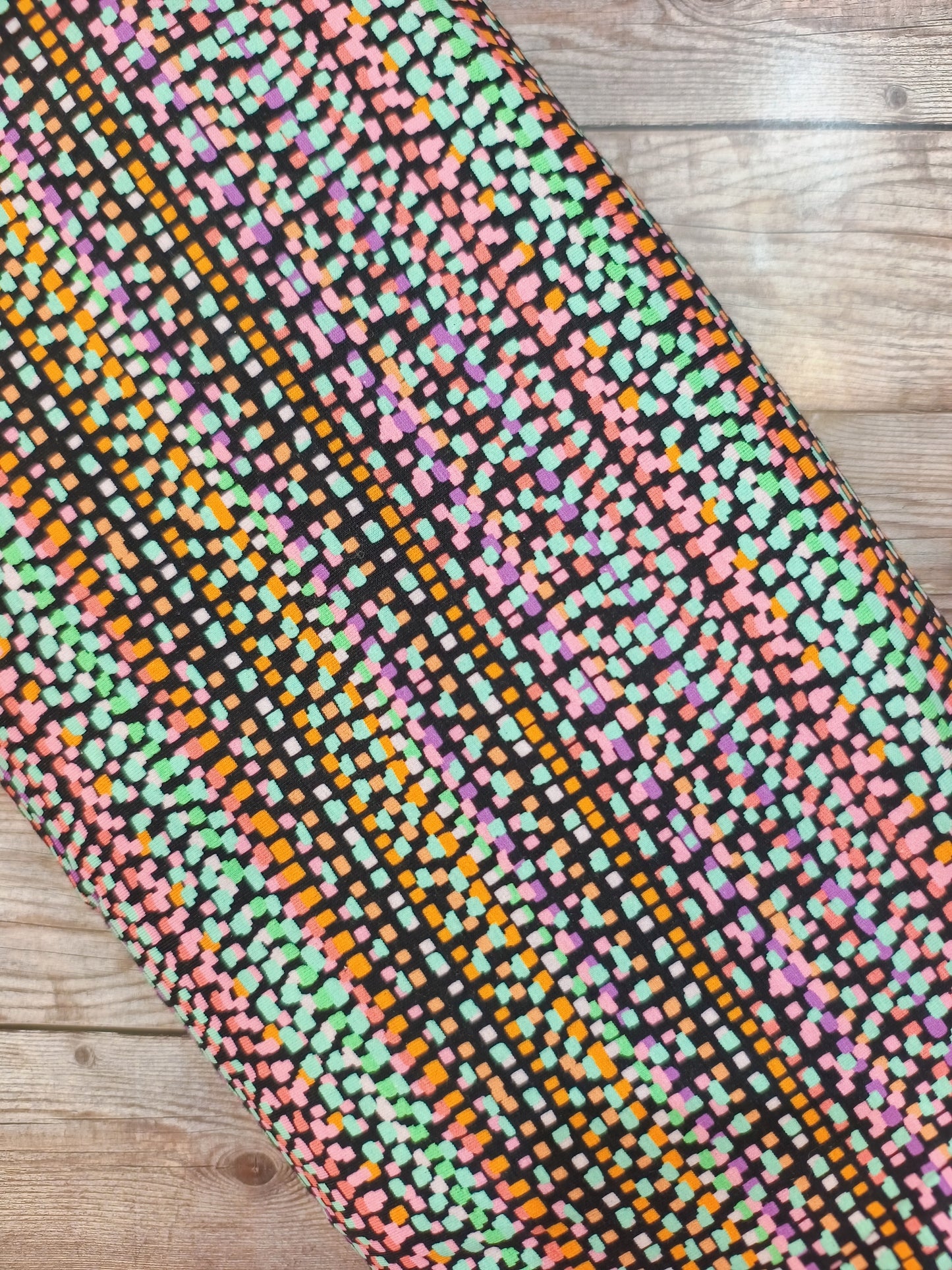 Pixel Cotton Jersey