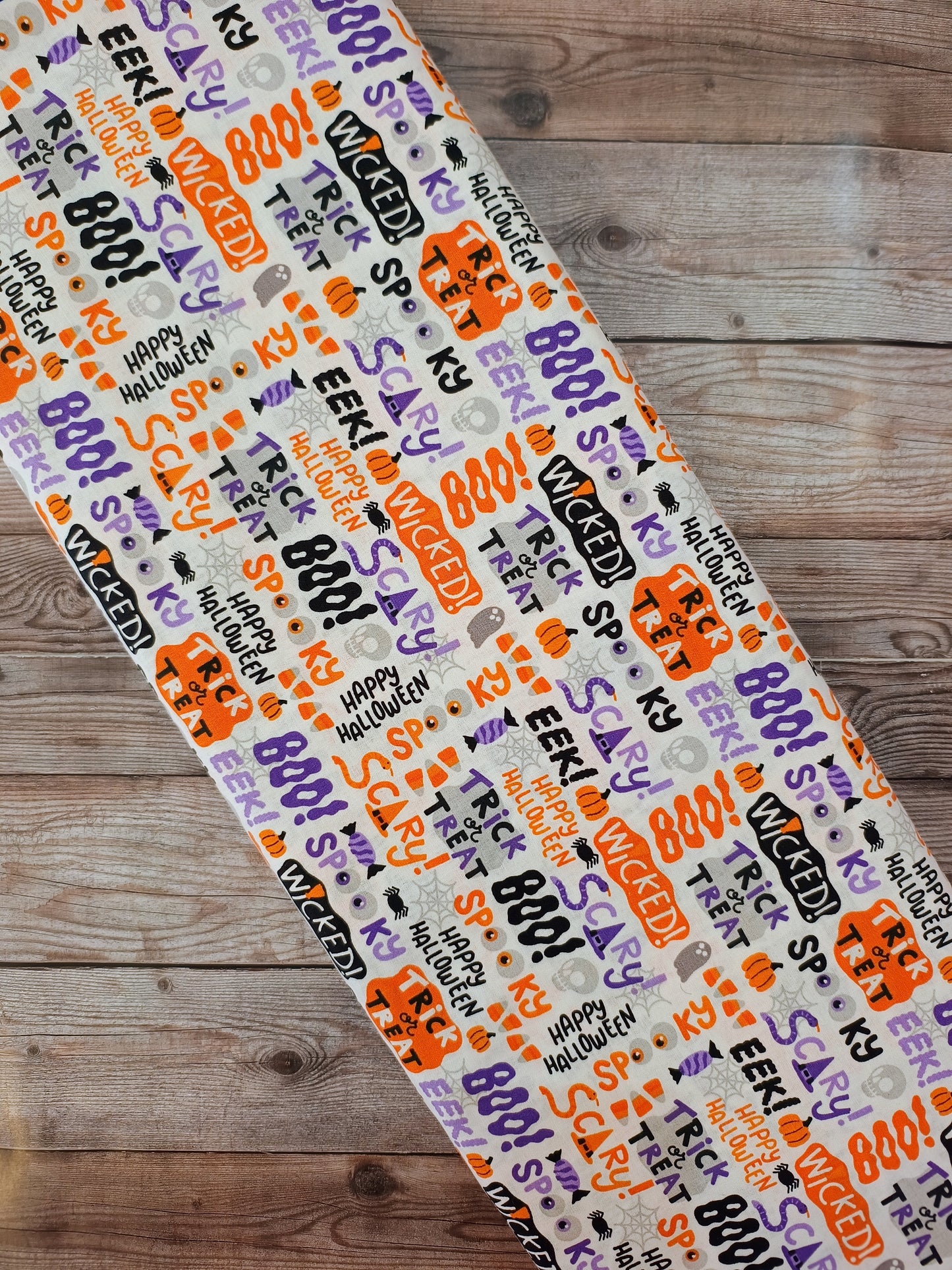 Boo Halloween Cotton