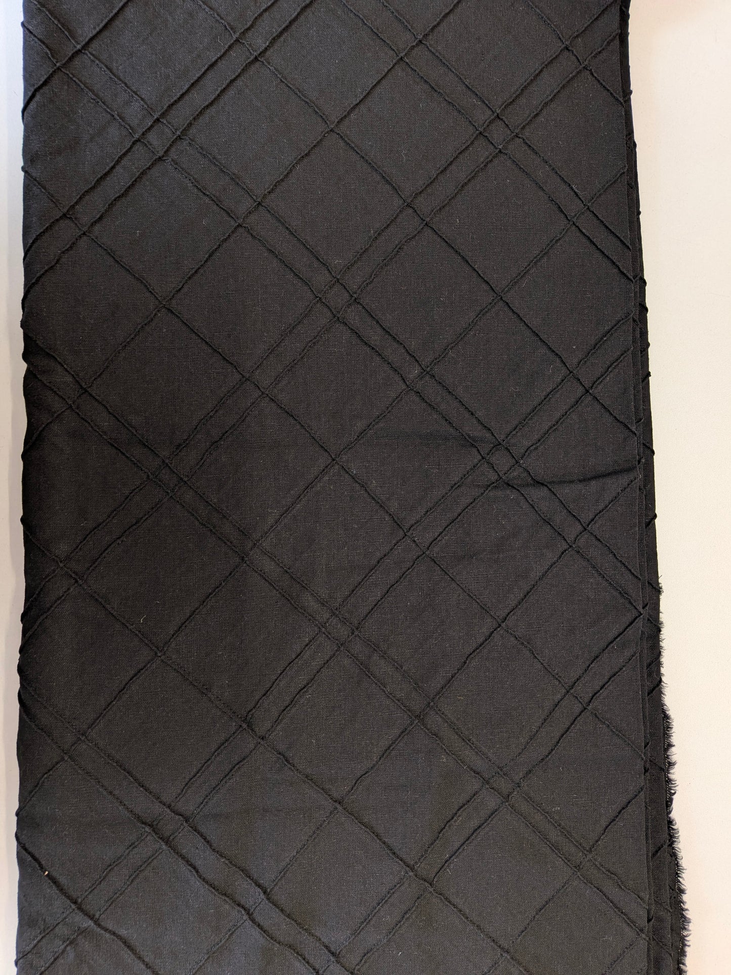 Black Linen Blend
