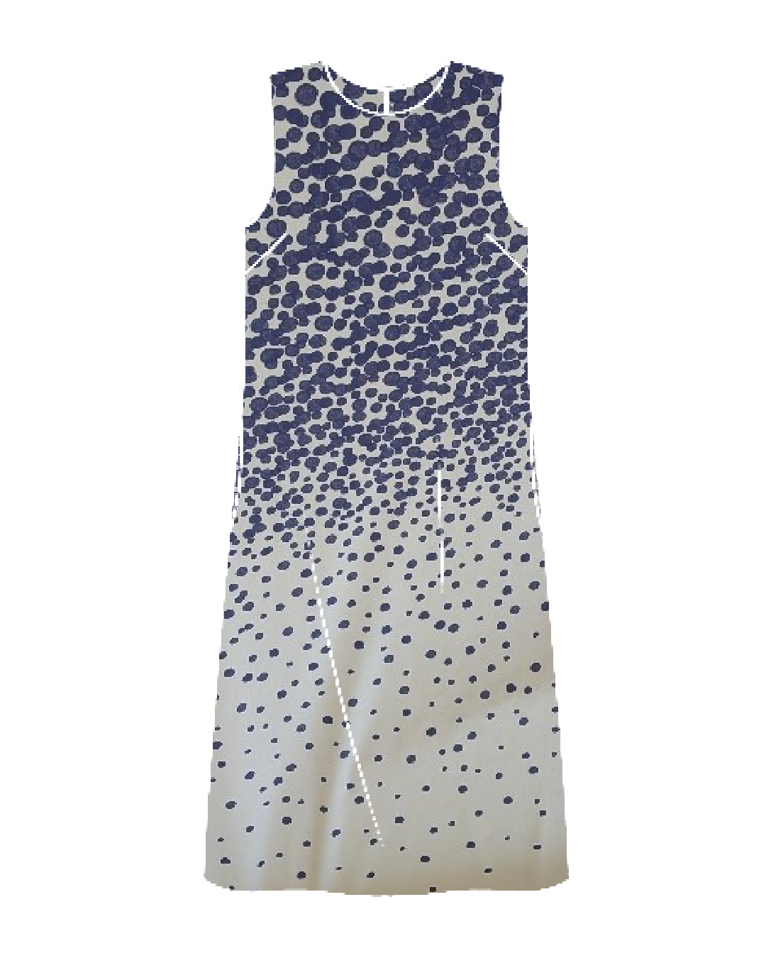 Cascading Confetti Cotton Sateen Panel