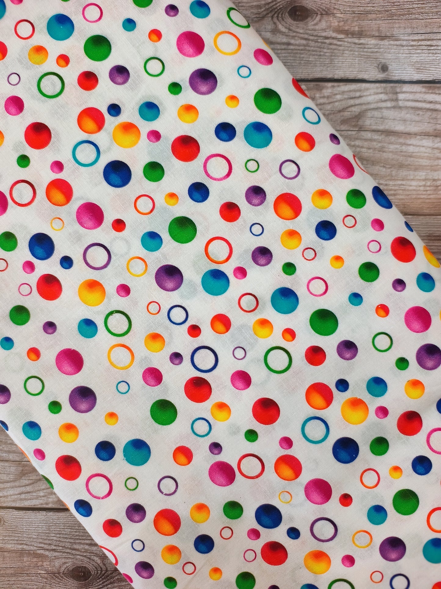 Multicolour Bubbles Cotton